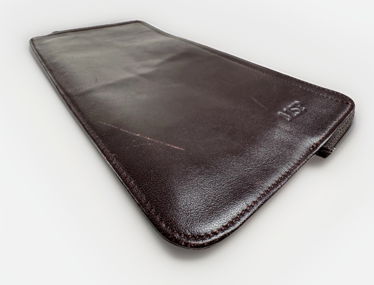 Levenger Wallet Organizer Zip Planner Credit Card Pen Storage 9.5” x 5”