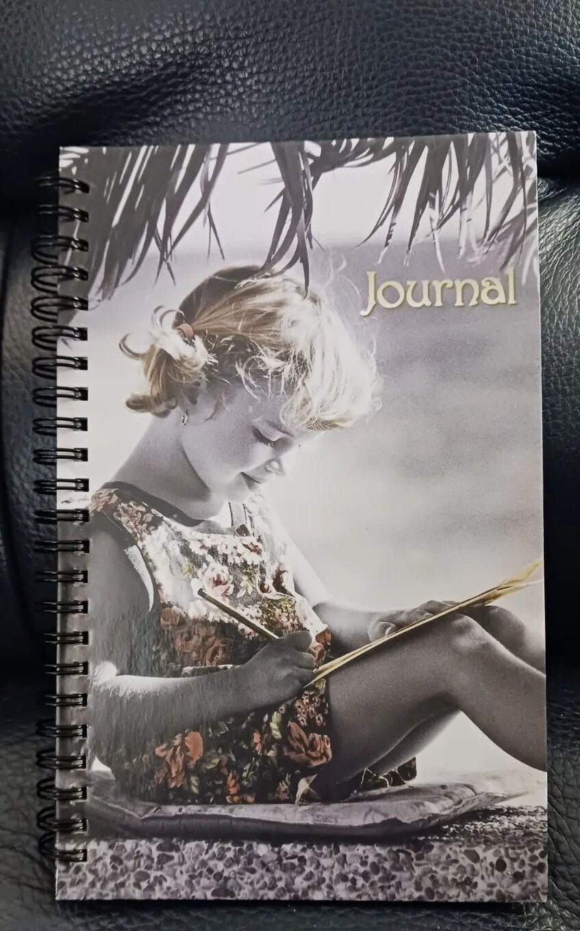 Hardback Journal 5.5 X 8.5, 38 Pages, Spiral Bound