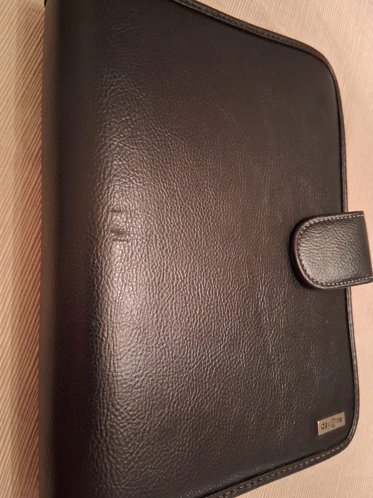 Franklin Covey Day One BLACK 1″ Ring Binder Planner 7.5″ X 10″ See Description