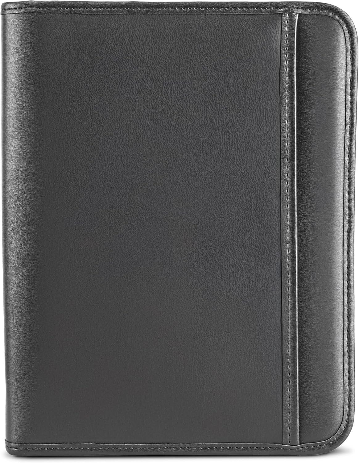 Professional Padfolio, Faux Leather Junior Portfolio with Zipper, 10.1 Inch T…