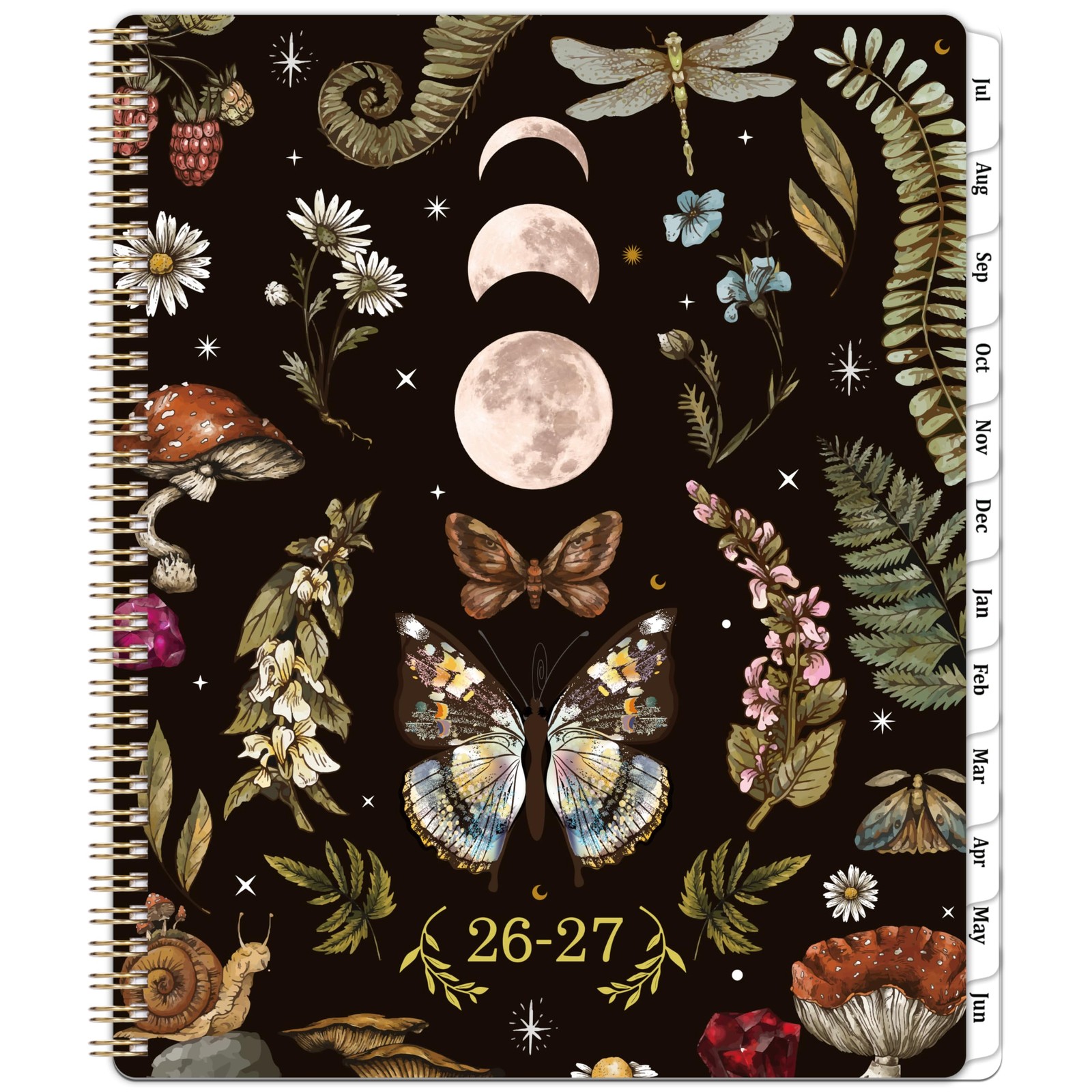 Planner 2026-2027 – July 2026 – June 2027 Planner, 8.5″ x 11″ Letter, black
