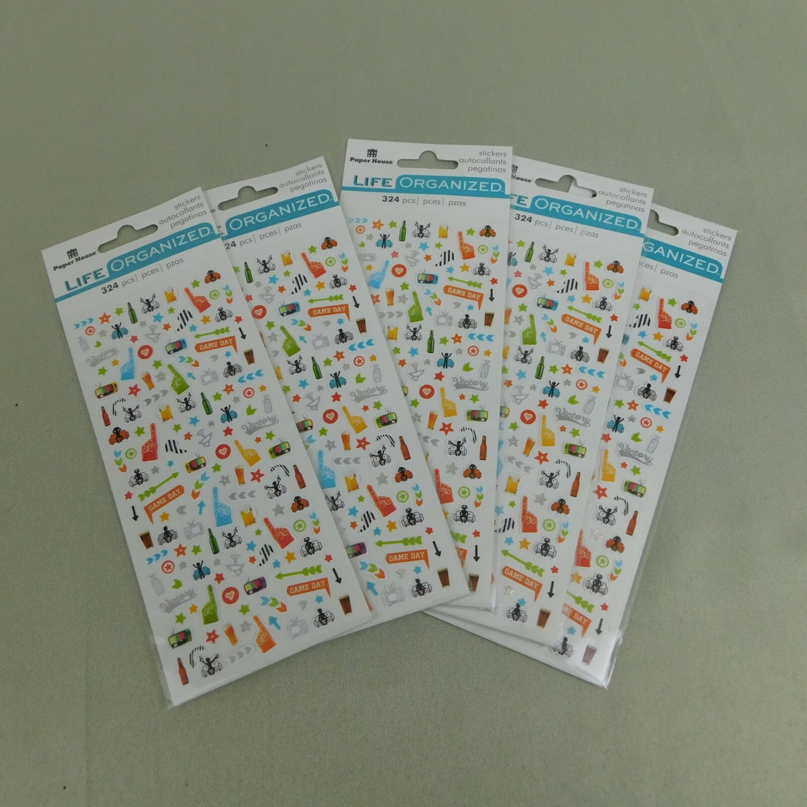 Recollections Creative Journaling Planner Sticker Stencil Stamp Lot #5382