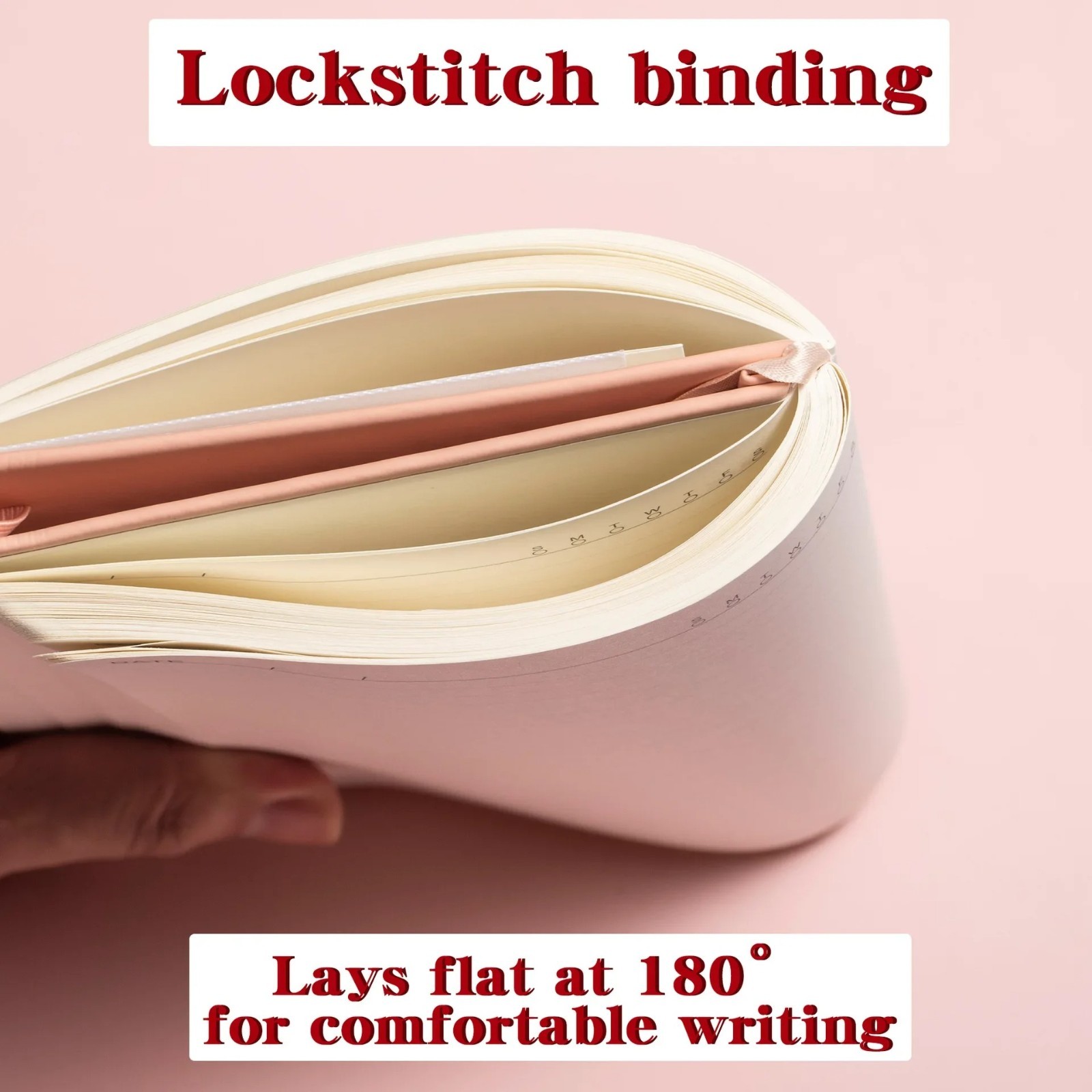 Hardcover Lined Notebook Journal For Writing 192 Pages Leather Thick College NEW