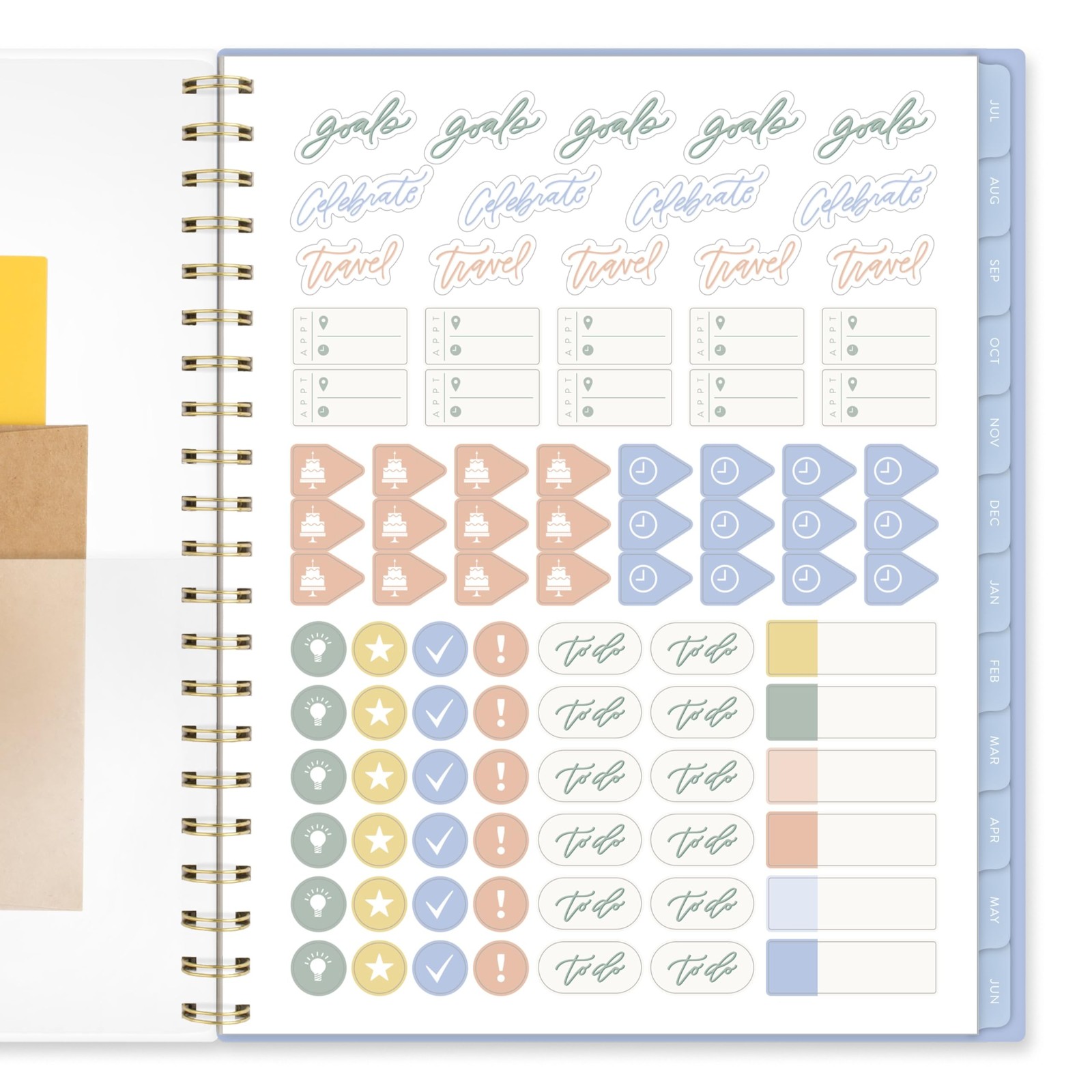 Cambridge Planner 2026-2027 Weekly & Monthly 8.5″W x 11″H, Pansy Bouquet