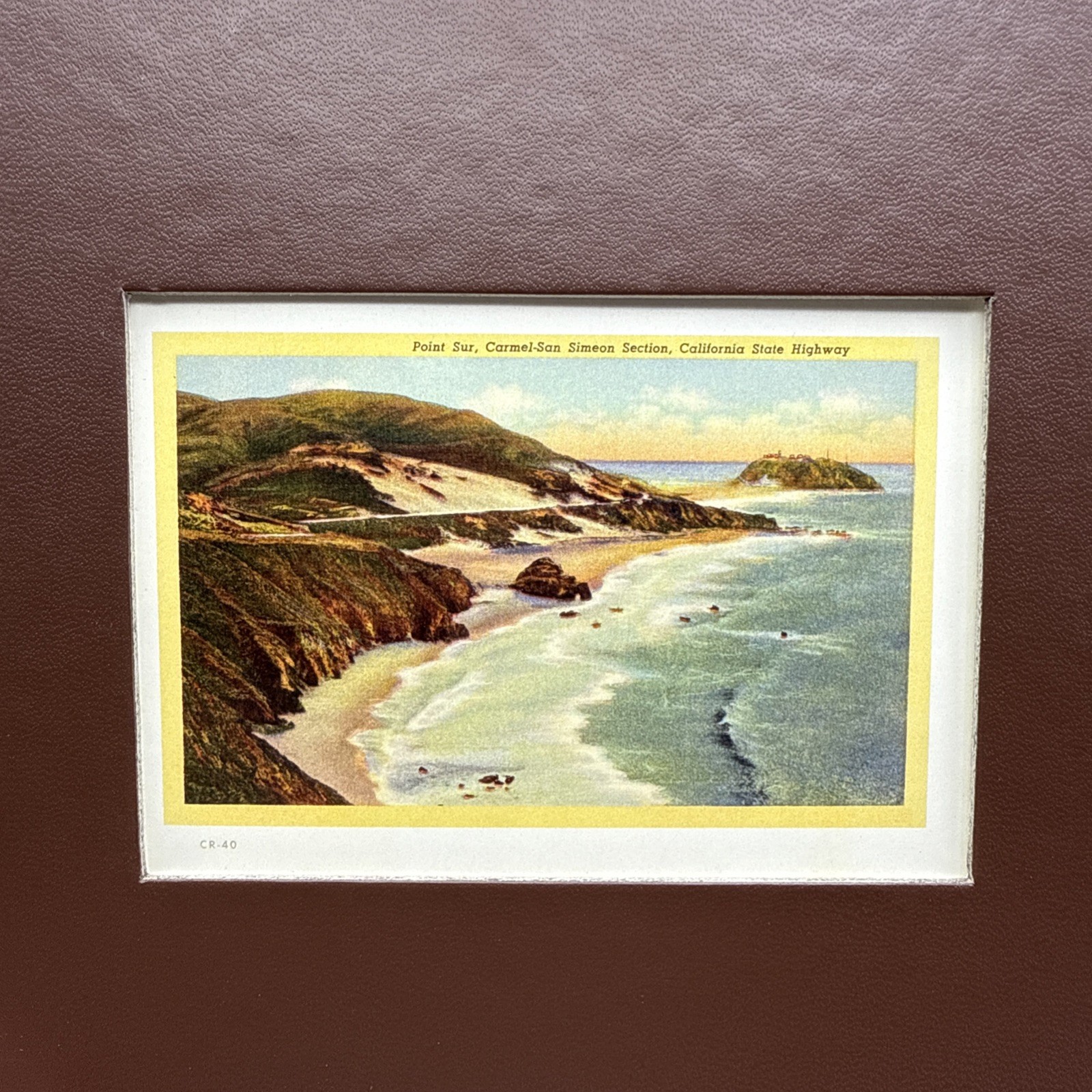 Point Sur / Hardcover / Brown / Spiral / Journal / Diary / Sketchbook / 32pp