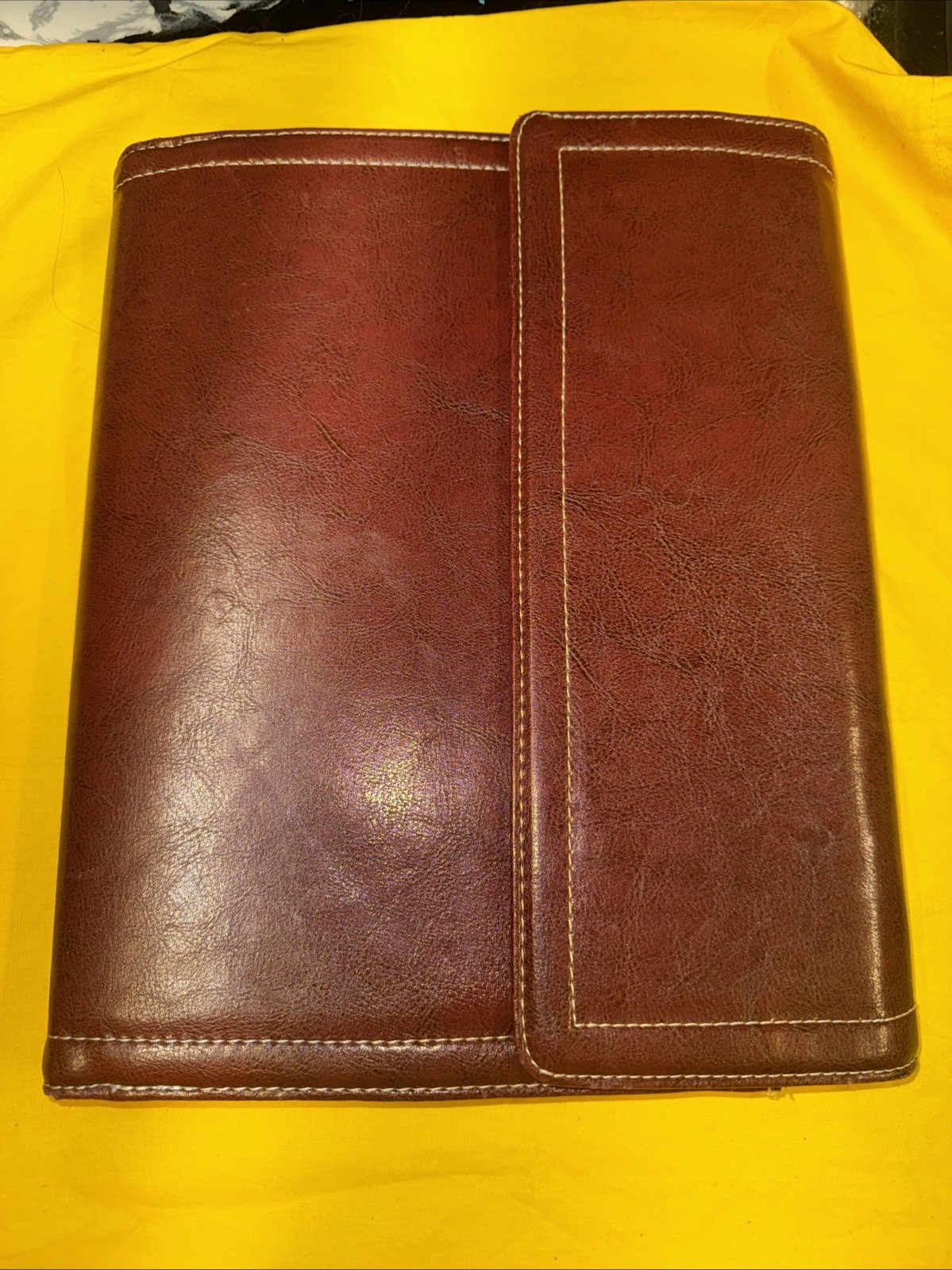 SAMSONITE Business Organizer Pockets Padfolio Portfolio Folder BROWN 12.5 x 10