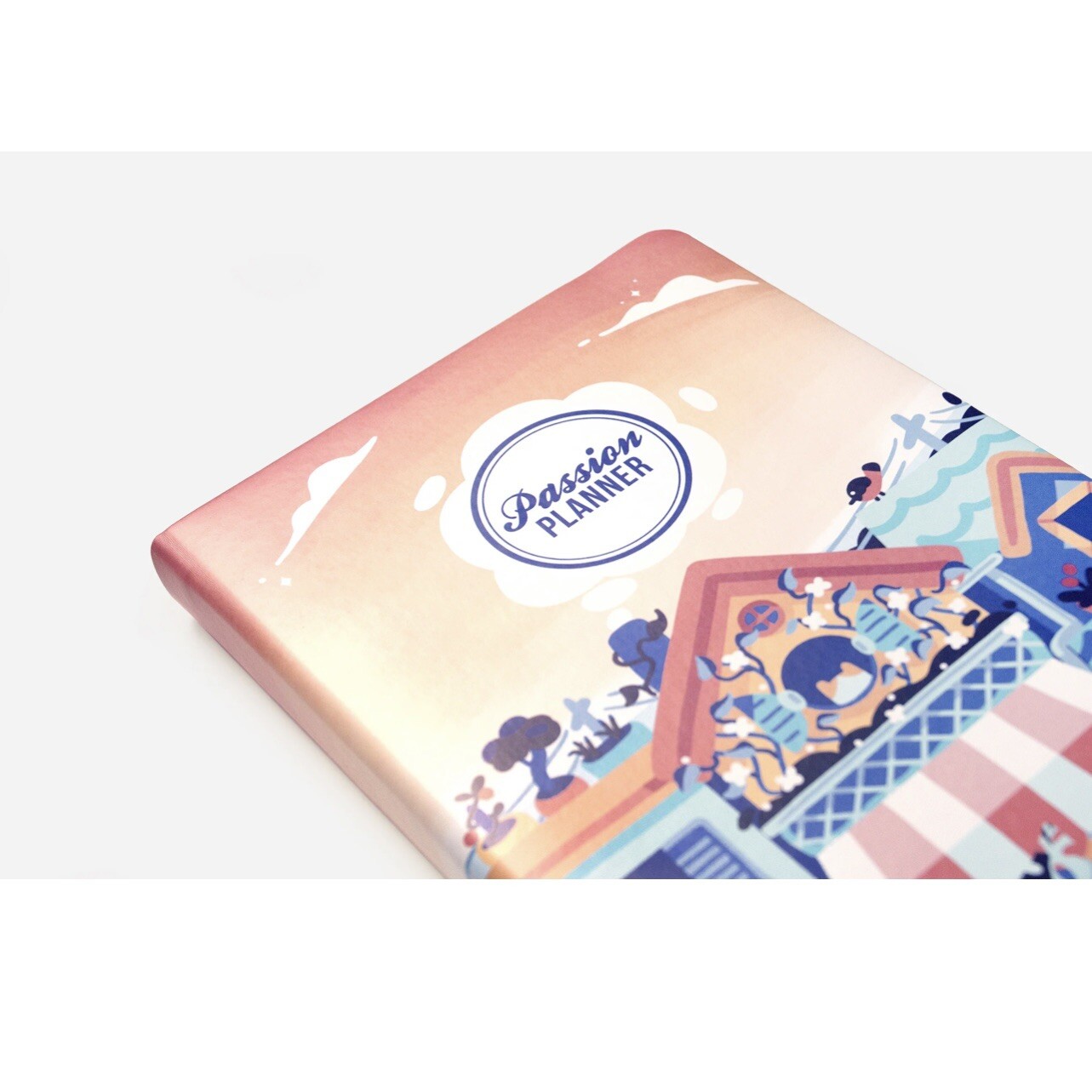 Passion Planner Hardcover Weekly Undated Planner Sunset Ave Large New In Package