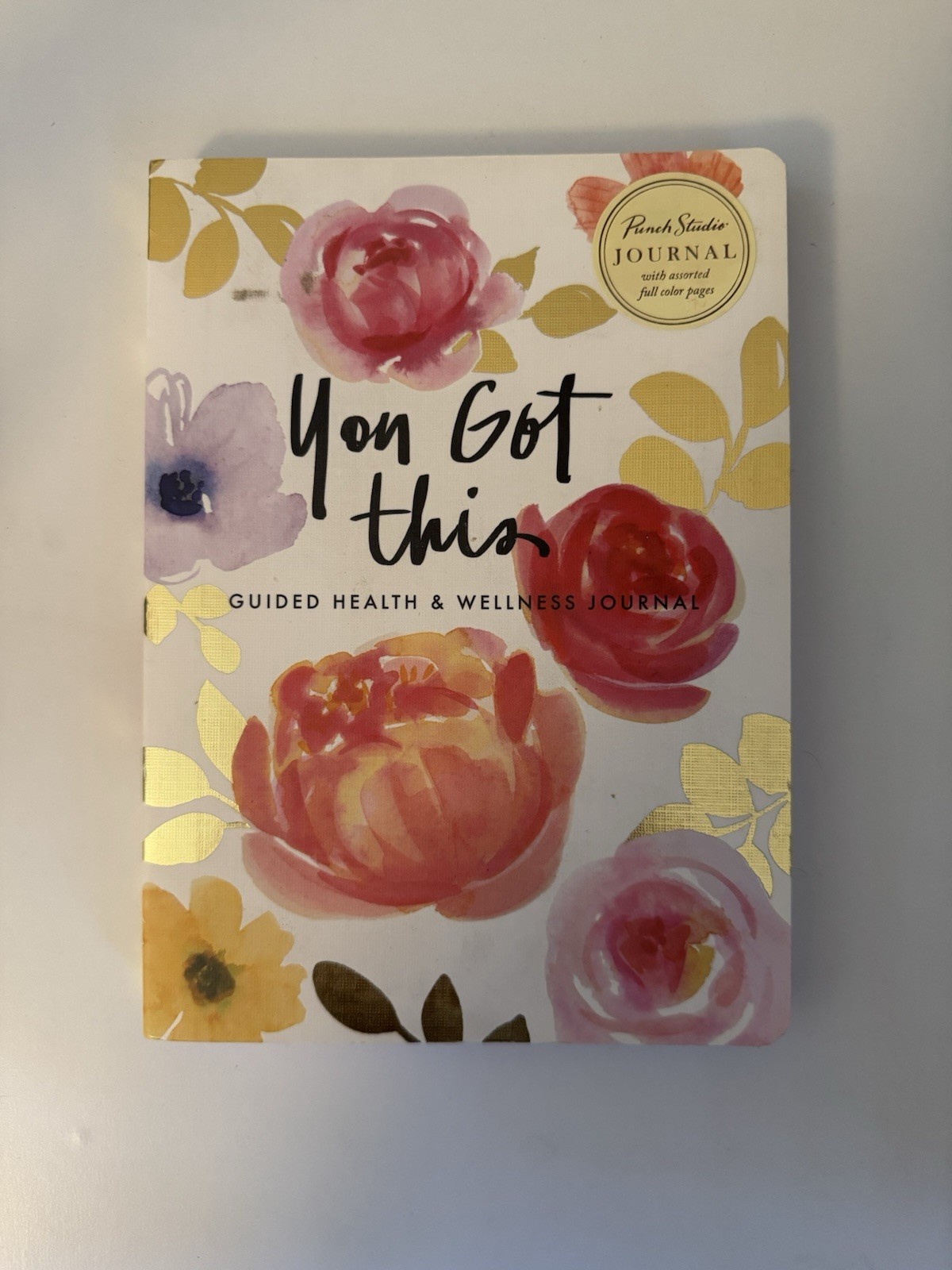 New Floral Punch Studio You Got This guided Health & Wellness Journal Book
