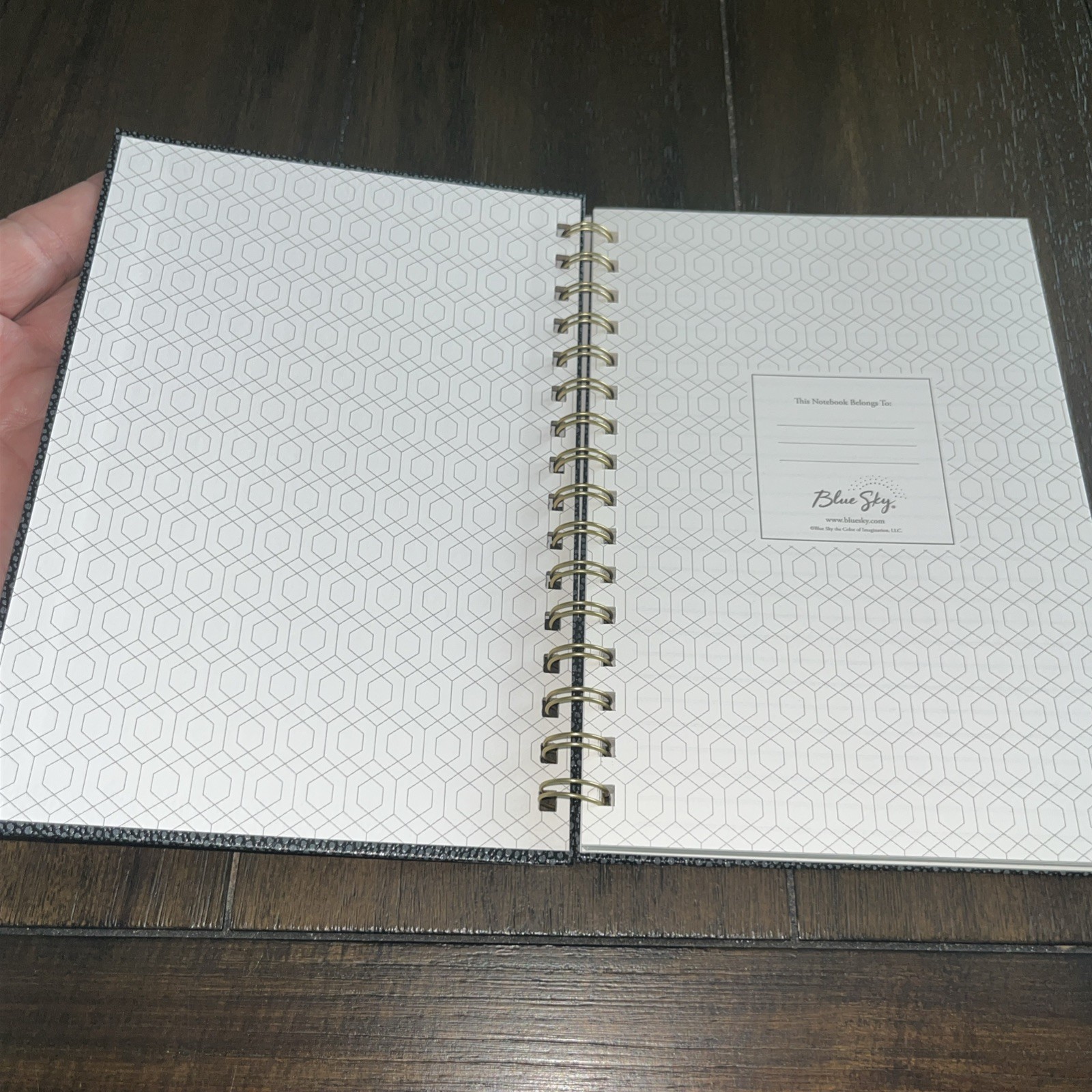 Blue Sky Professional Hardcover Executive Notebook, 160 Ruled Pages NEW!