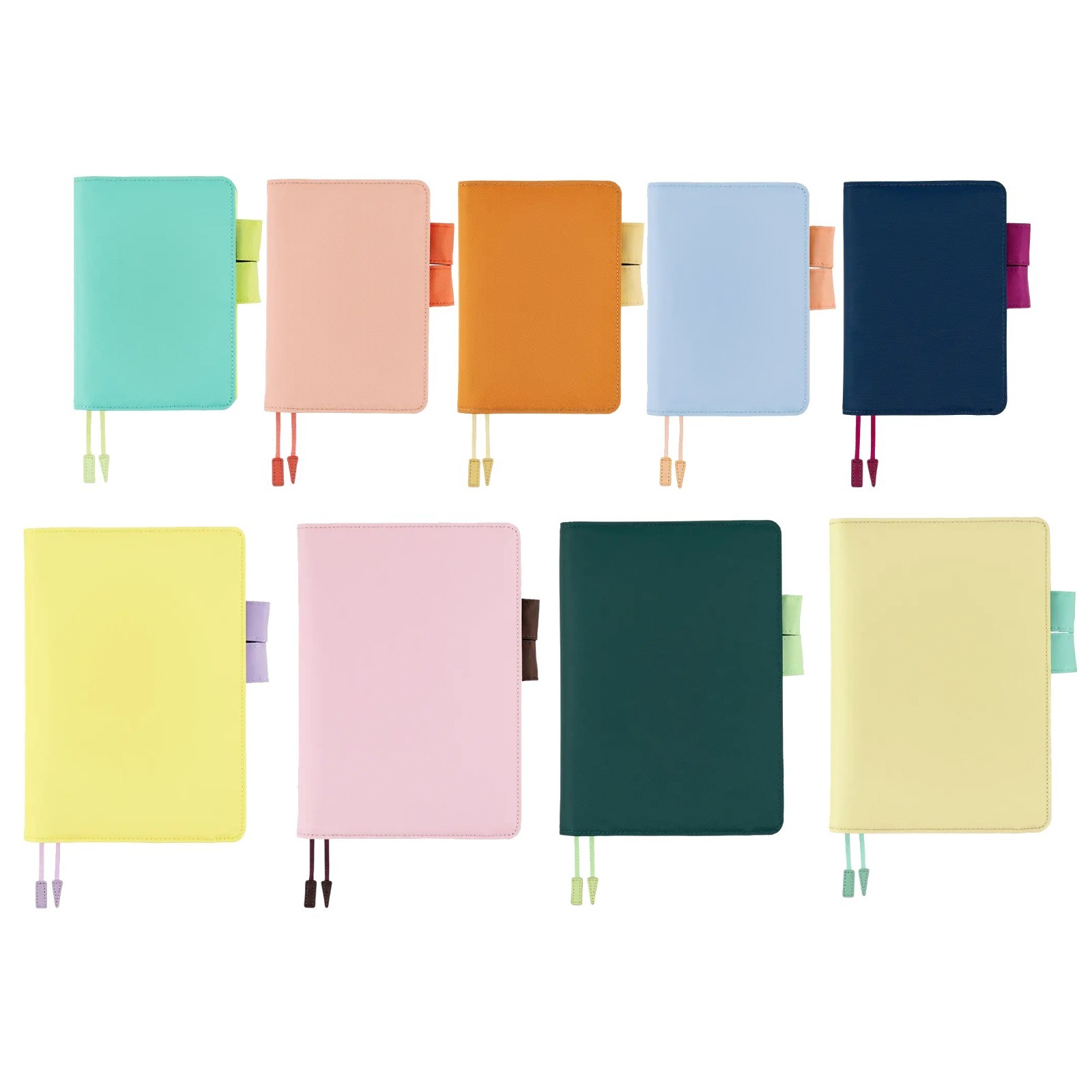 HOBONICHI TECHO 2026 Colors A6 Original & A5 Cousin Cover Polyester JAPAN NEW
