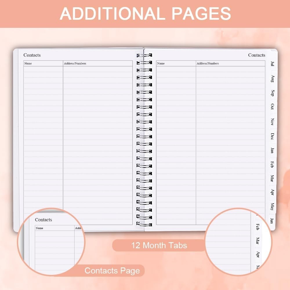 Durable 2026-2027 Planner with Flexible Cover – Ideal for Schedule Organization