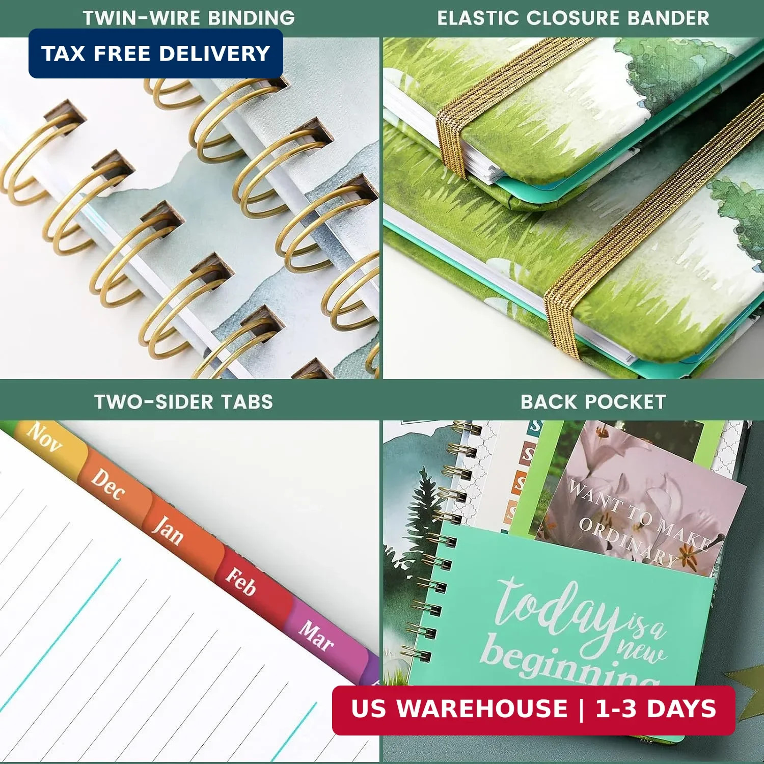 2026-2027 Planner – Planner Weekly and Monthly, Planners 2026-2027 from Jul.2026