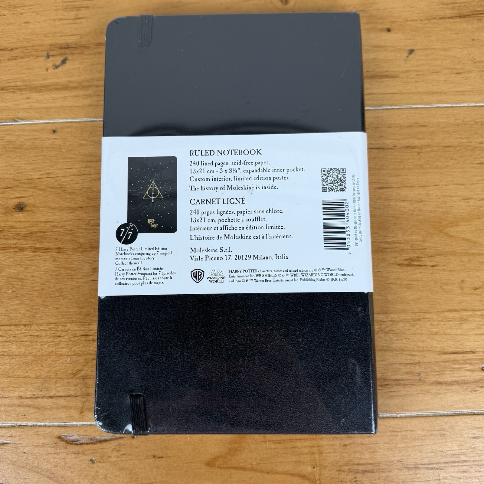Moleskine Harry Potter Book 7 of 7 Limited Edition – Lined Notebook – Sealed NEW