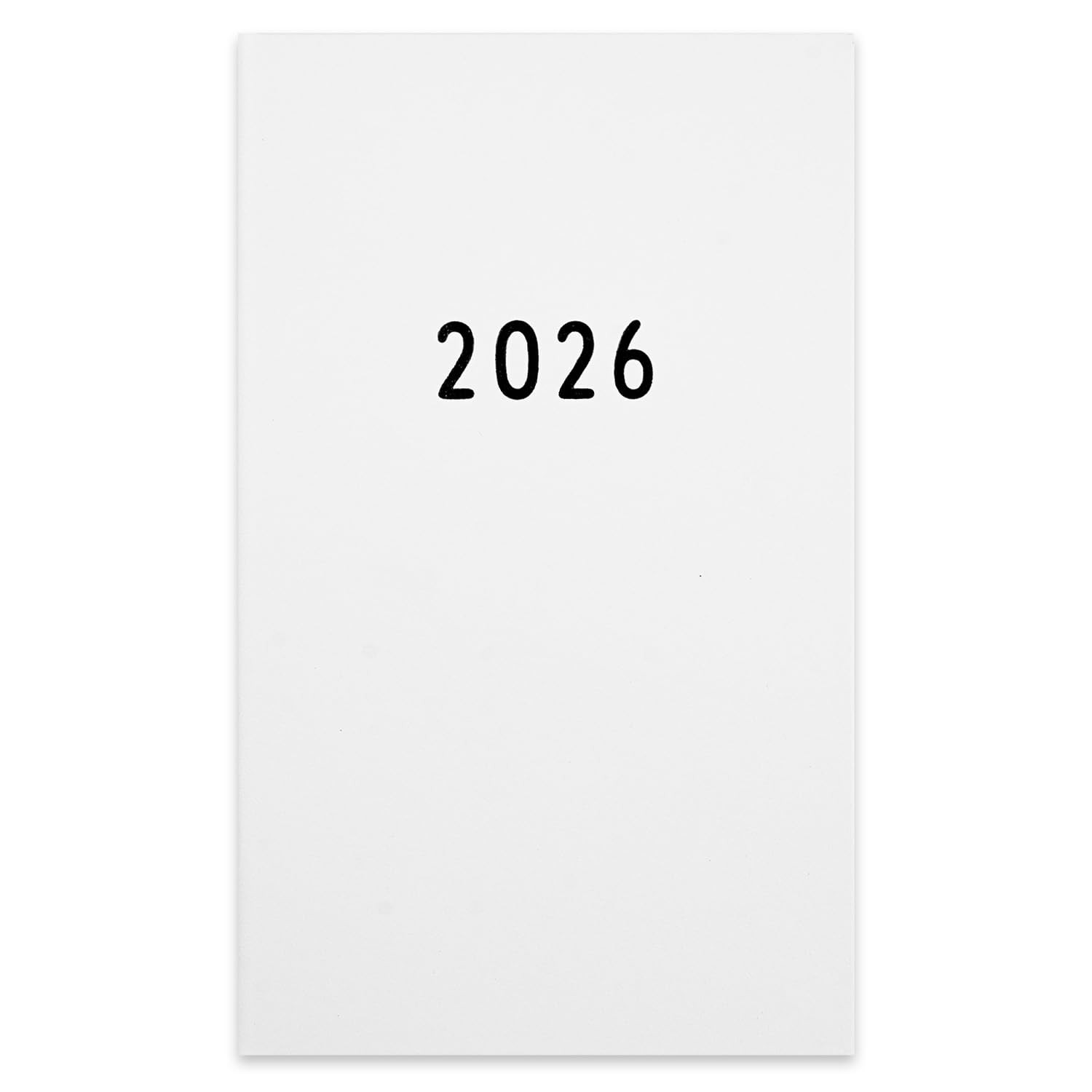 GreetingLife Noritake Planner 2026 B6 Slim Hardcover White