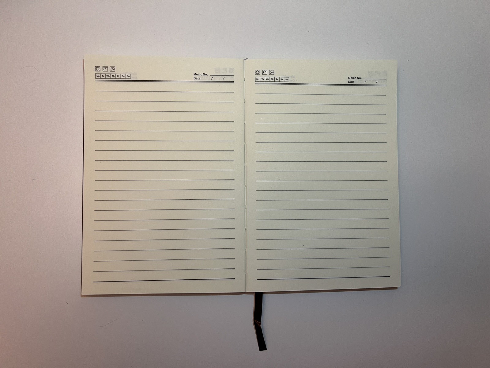 Set of 2 Lined Notebook A5. Color Green. Free Shipping USA