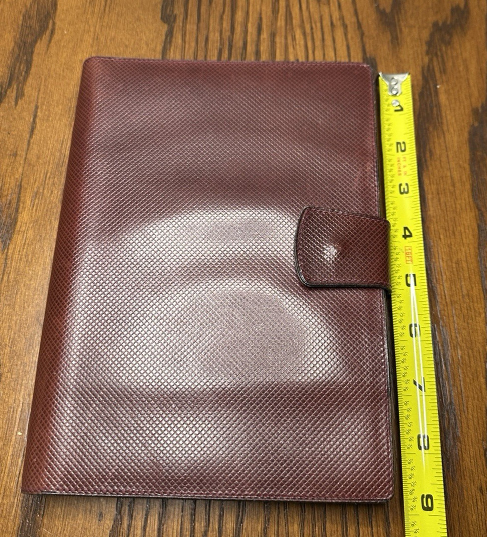 Vintage Bottega Veneta Leather Address and Memo Book Made In Italy