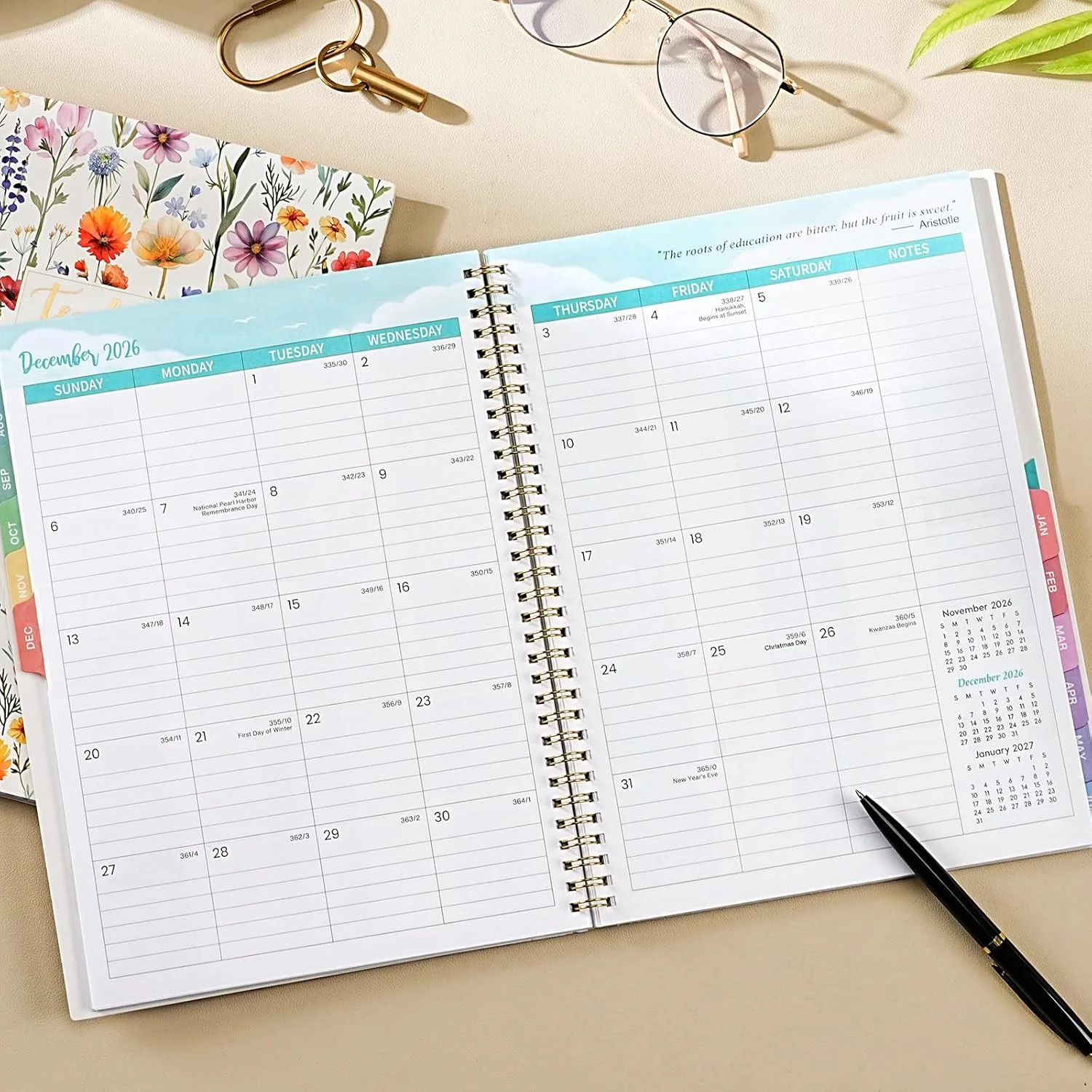 2026-2027 Teacher Planner – Academic Lesson Planner from July 2026 – June 2027