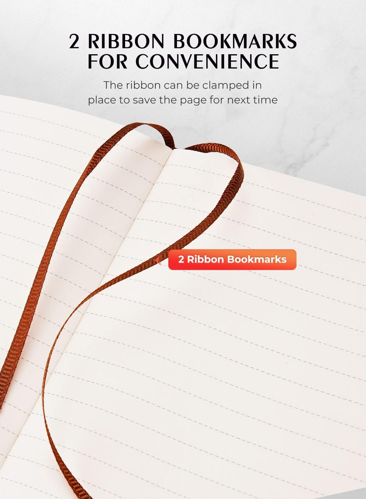 Pocket Notebook Small 2 Pack 3.7 x 5.7 Inches Brown Durable Cover Perforated
