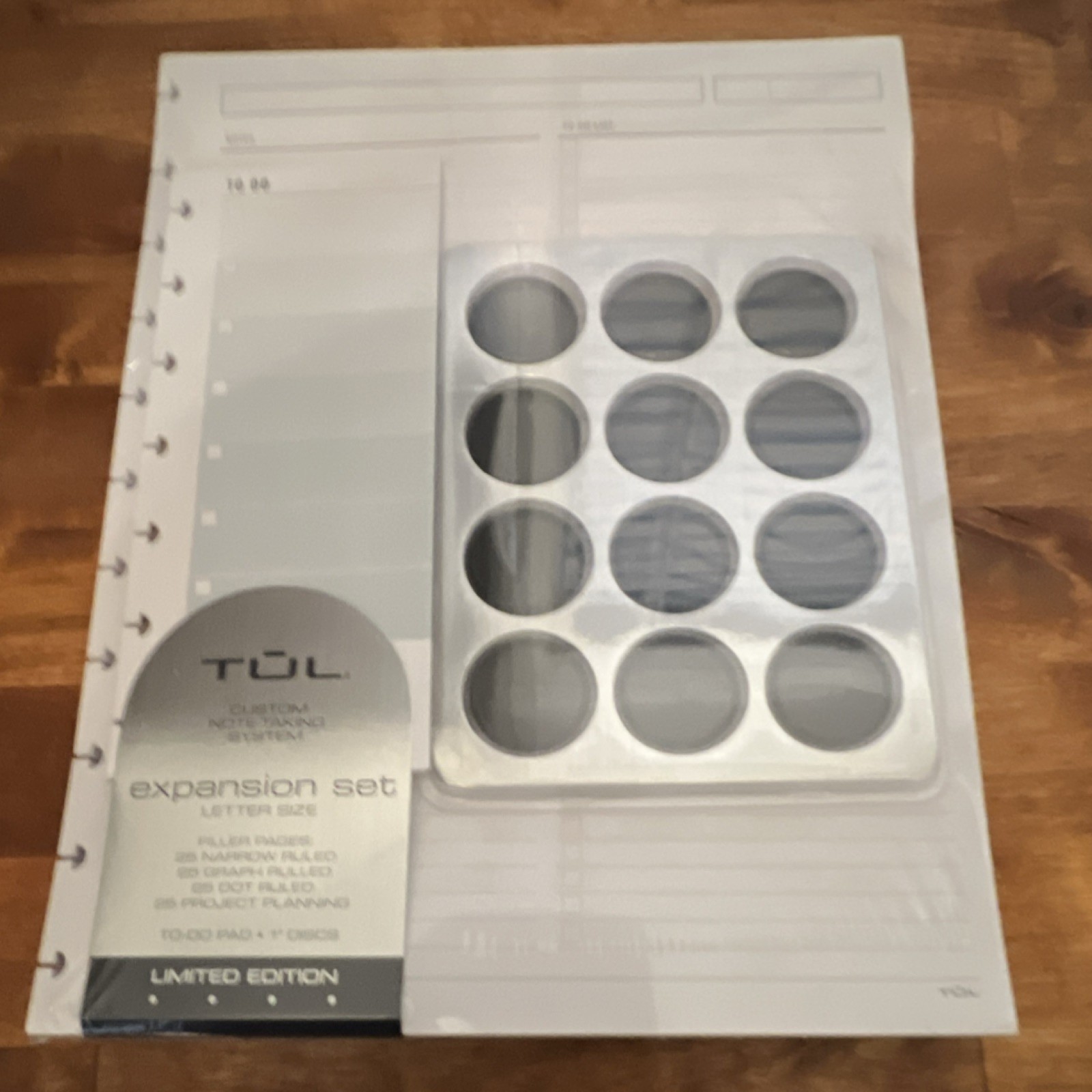TUL Custom Note-Taking System Expansion Set Letter Size Binder