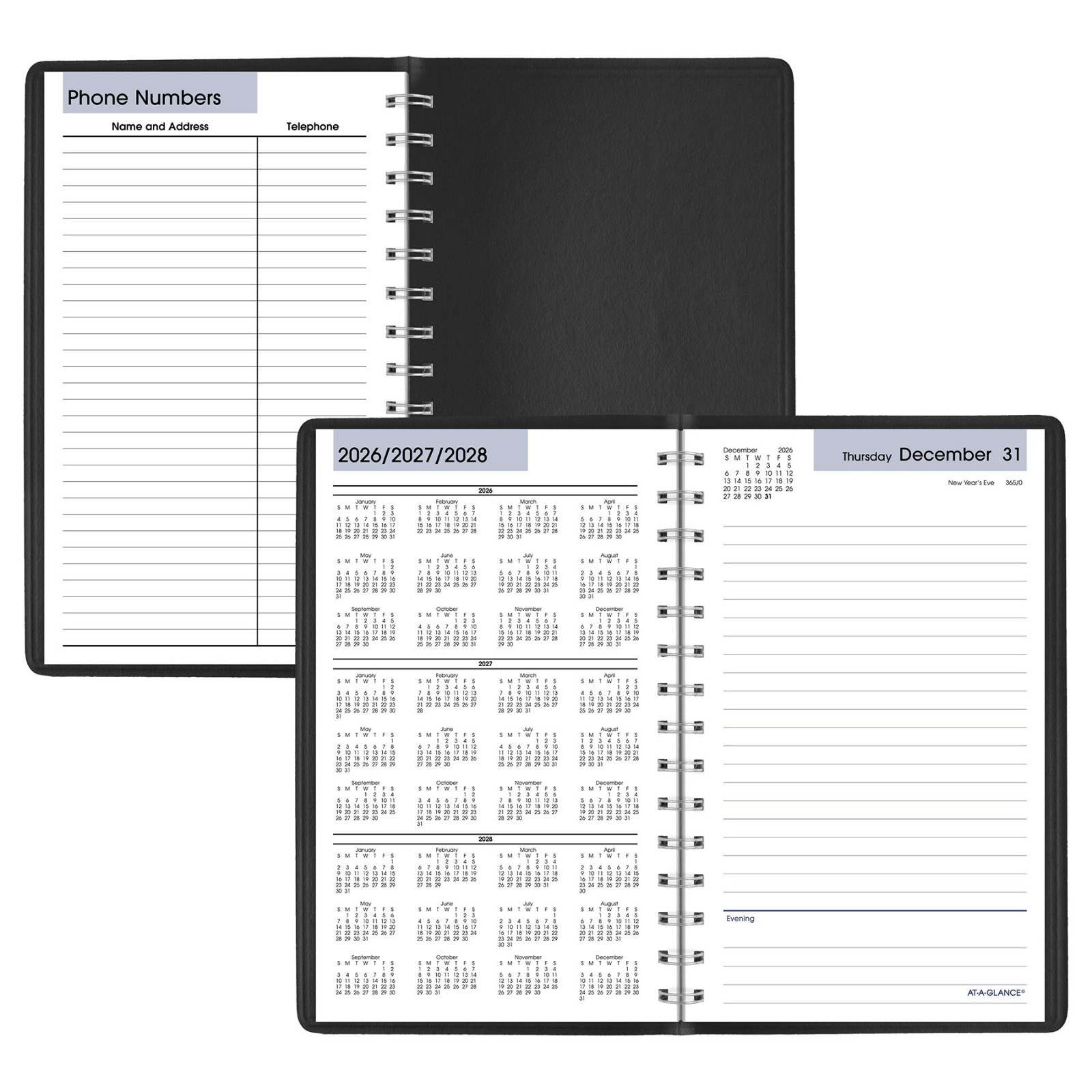 2026 At-A-Glance DayMinder SK46-00 Daily Planner, 5 x 8″