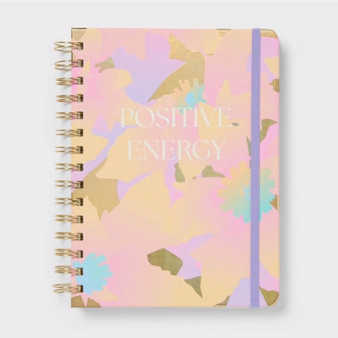 Spritz Positive Energy Guided Journal and You Got This Pouch Set Pastel Floral