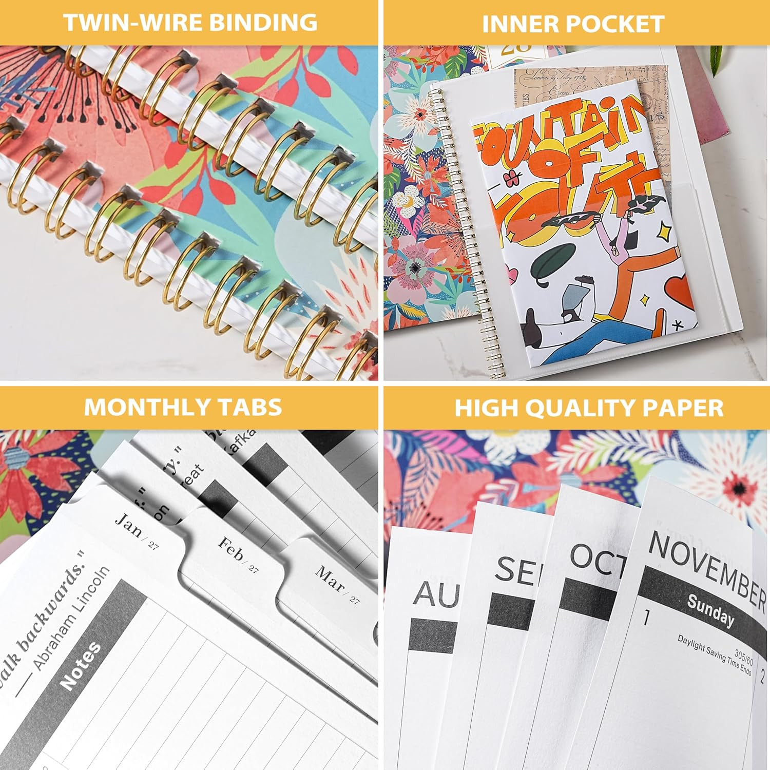Monthly Planner 2026-2028 – 2 Year Planner 2026-2028, July 2026 – June 2028, 2 Y