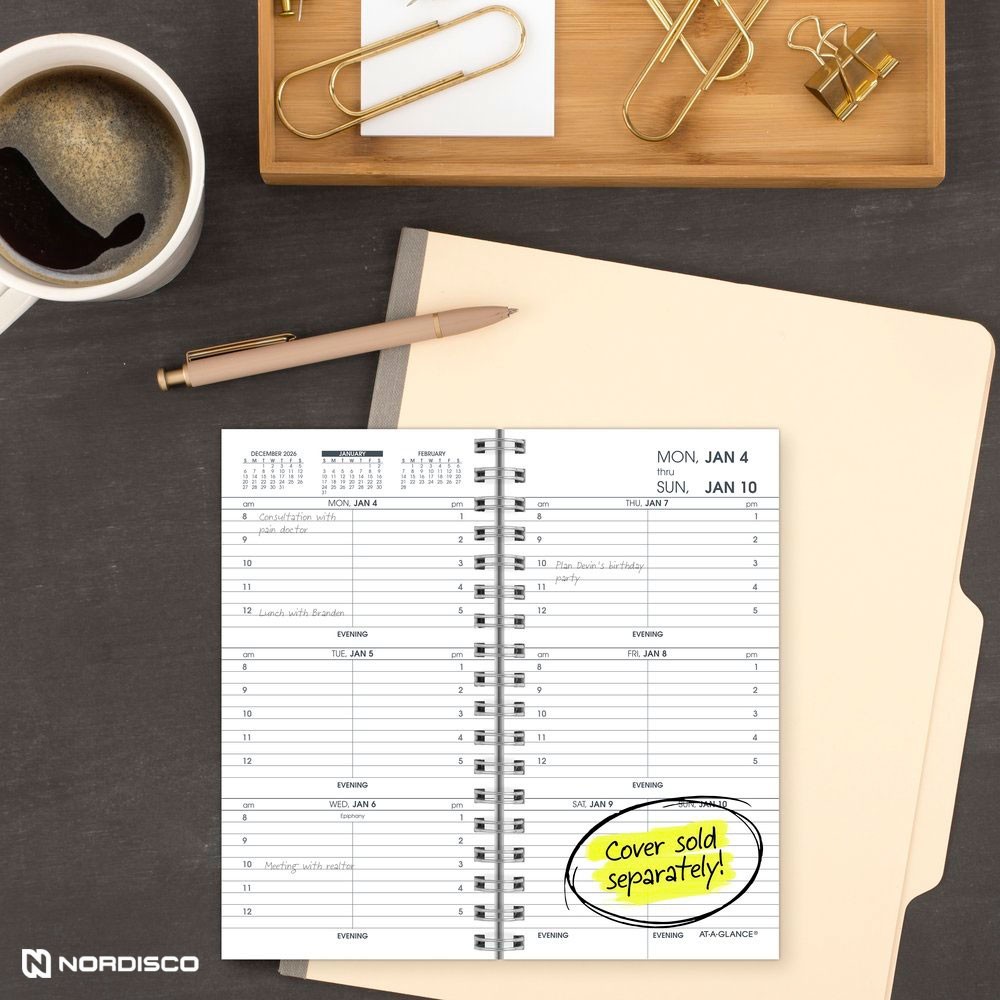 2026 At-A-Glance 70-904-10 Refill For 70-008 Weekly Appointment Book