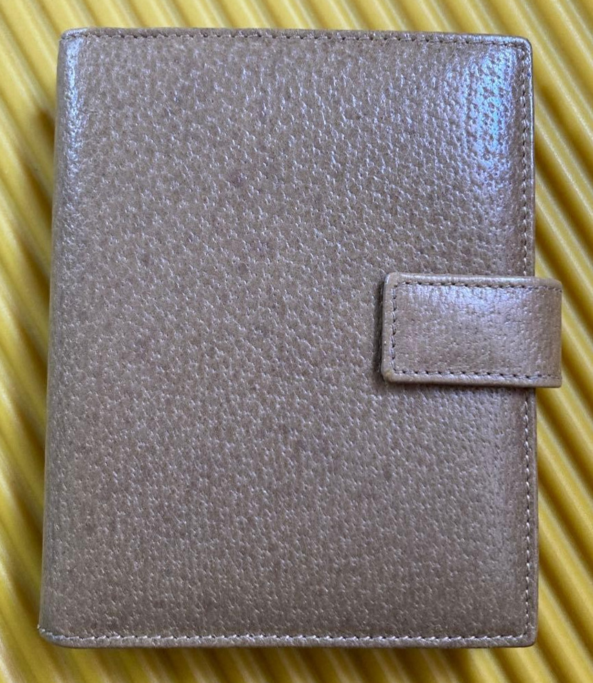 GUCCI Agenda Planner Notebook Cover Mini 5 Ring 4.72 x 3.82 inch Japan Auth