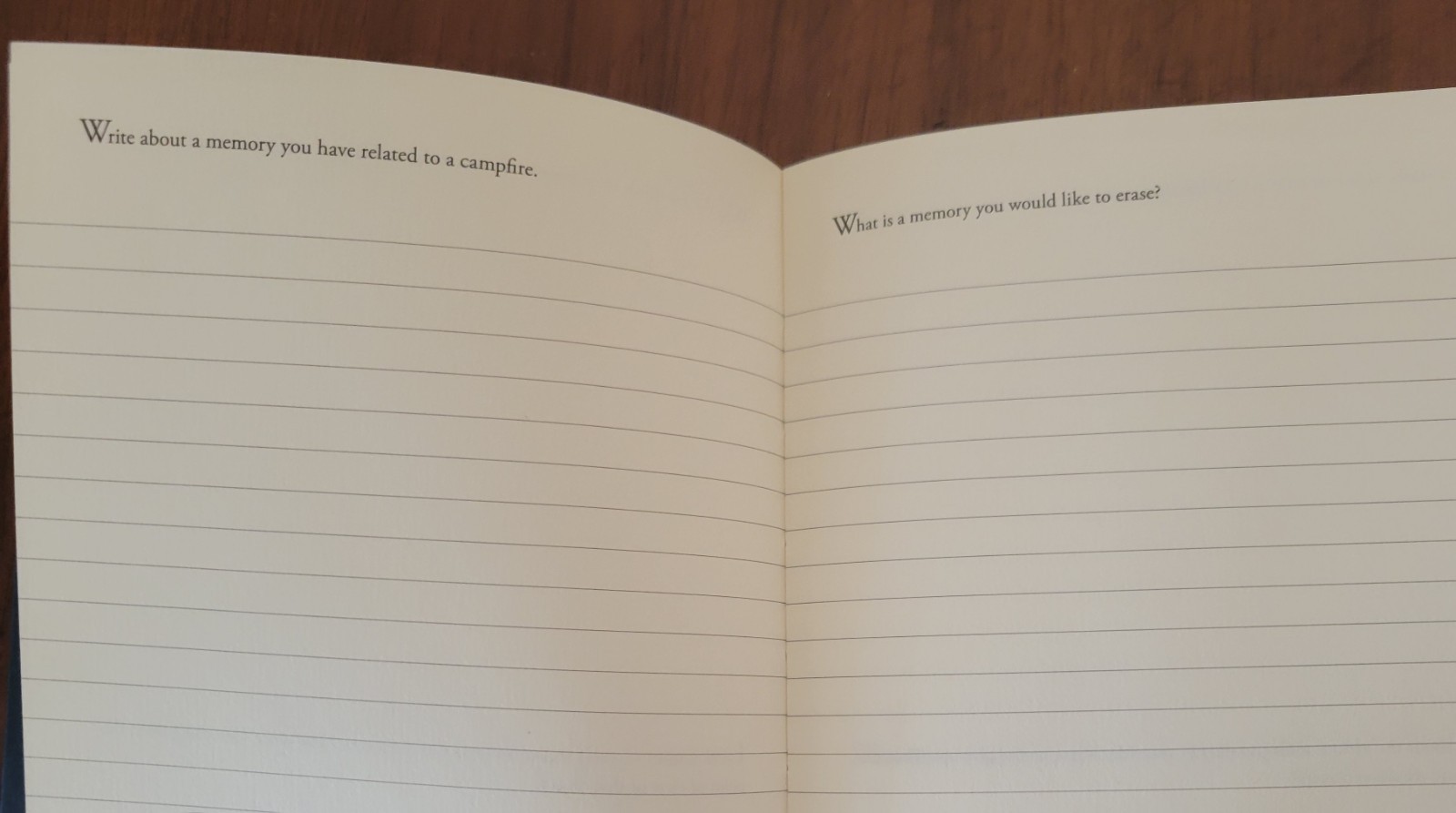 300 Writing Prompts Open Bound High Quality Paper Lined Journal 204 Pages – Used