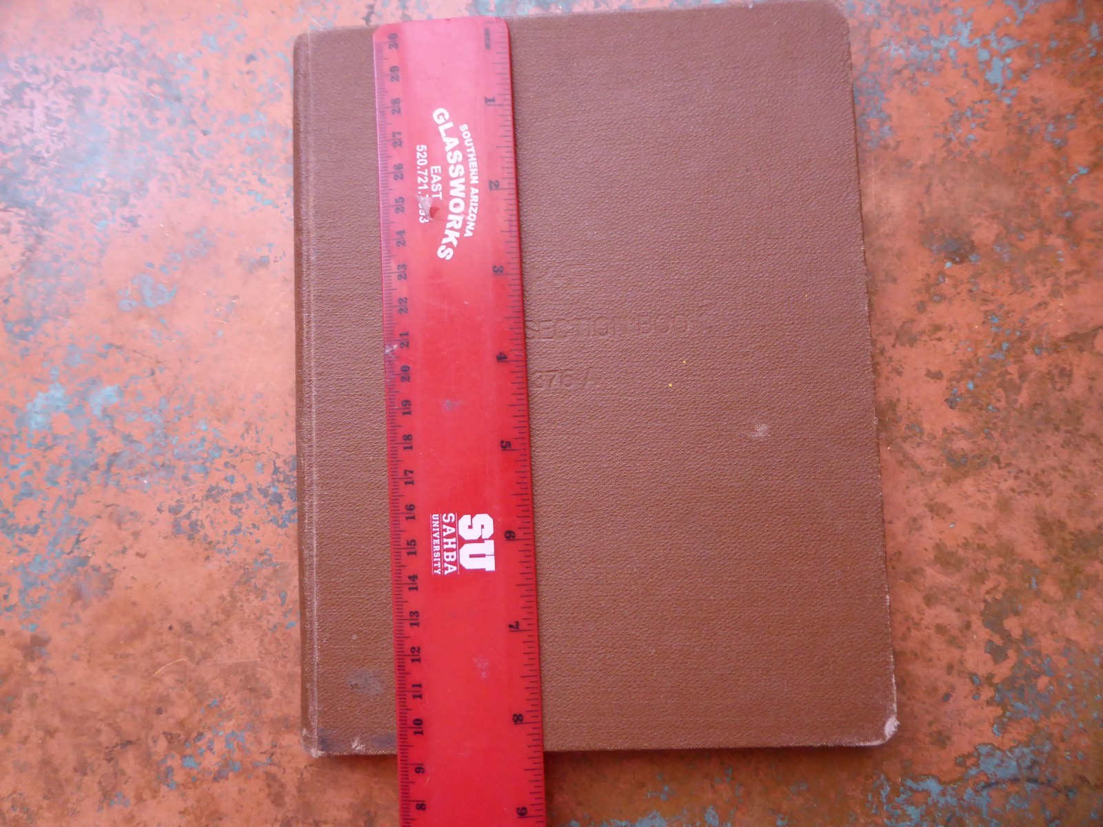 Cross Section 376A Field Book Vintage Graph Grid Keuffel & Esser Engineers