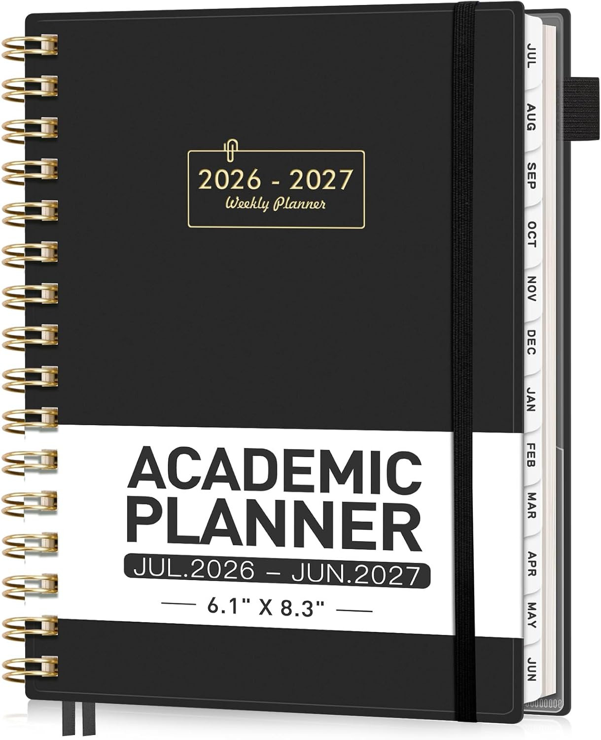 Academic Planner 2026-2027, July 2026 – June 2027, Weekly and Monthly, 5.7″ x 8.