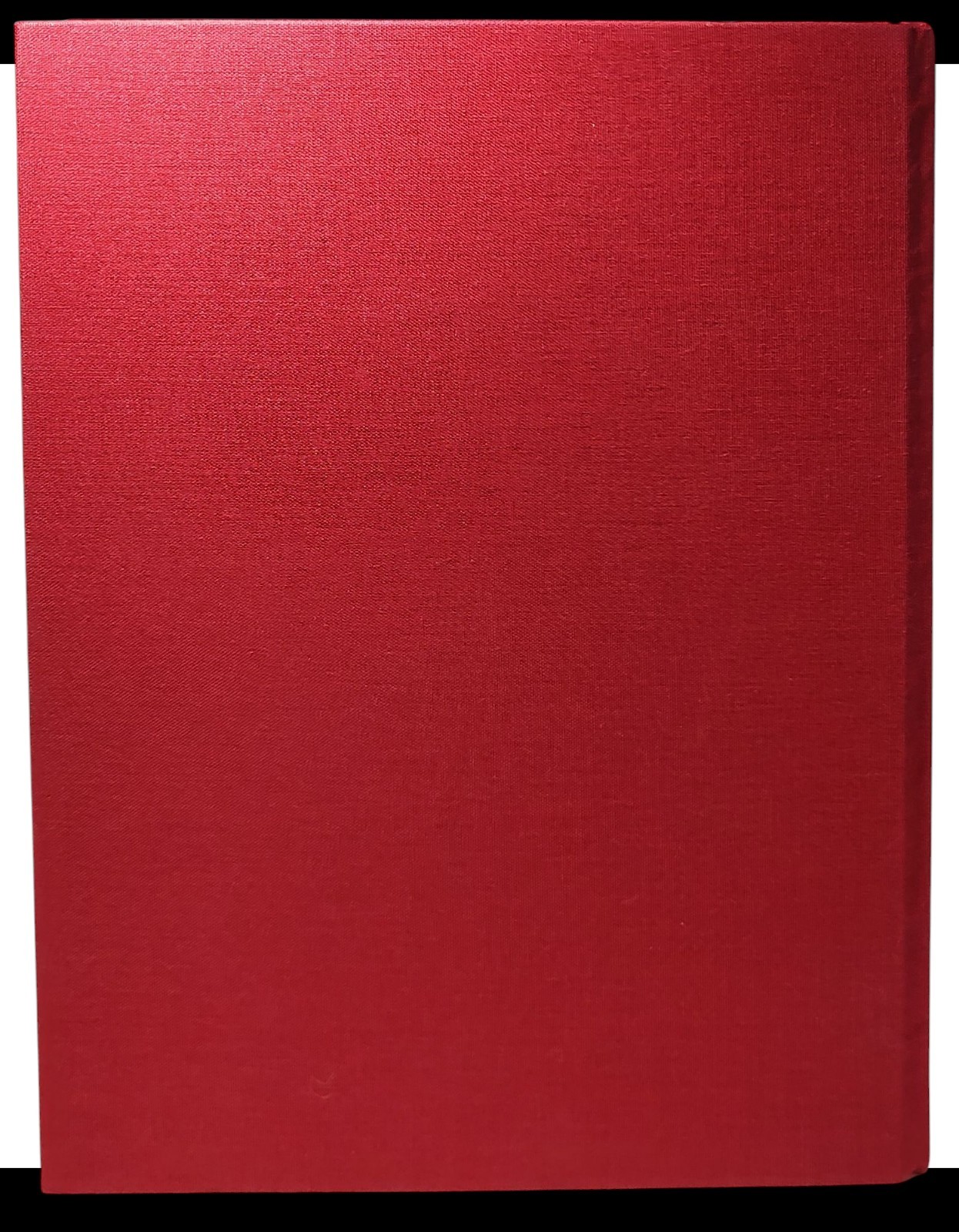 Hardcover Journal Red With Completed Textured Counted Cross Stitch Cover SEE
