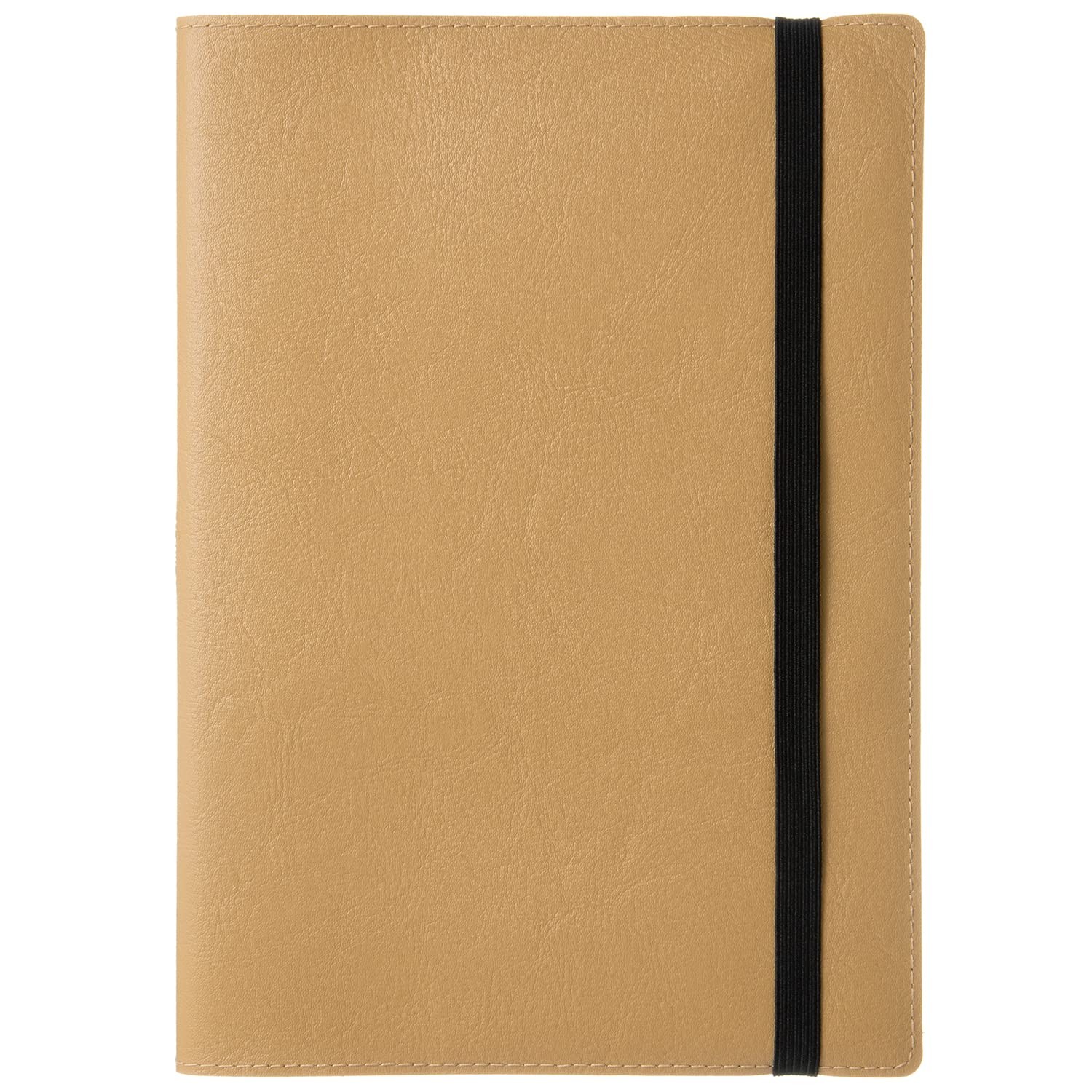 Laconic 2024 Monthly Planner, A5 Size, Synthetic Leather, Camel, LMLS01-240CM (S