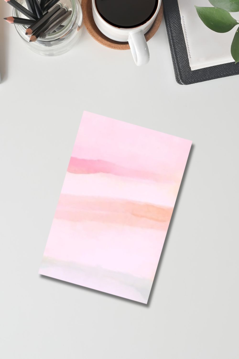 Pink Sunset Journal | Lined Notebook for Writing & Reflection