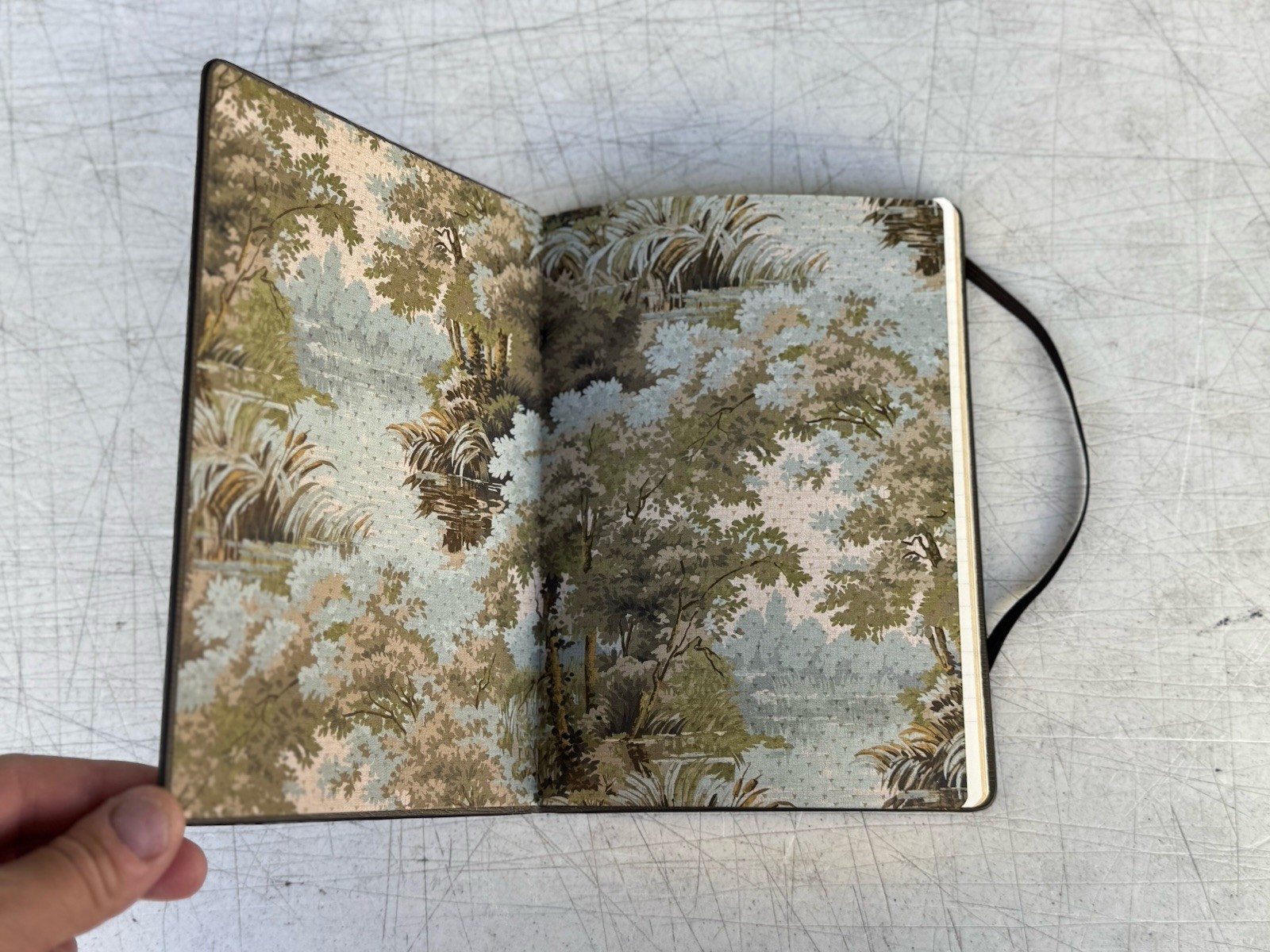 Gucci Notebook with Web and Horsebit in Ivory and Brown mini GG NEW NO BOX/TAGS