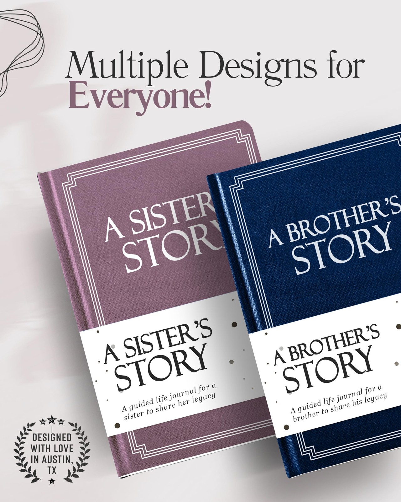 Sister’s Life Story Journal (Hardcover): A Sister