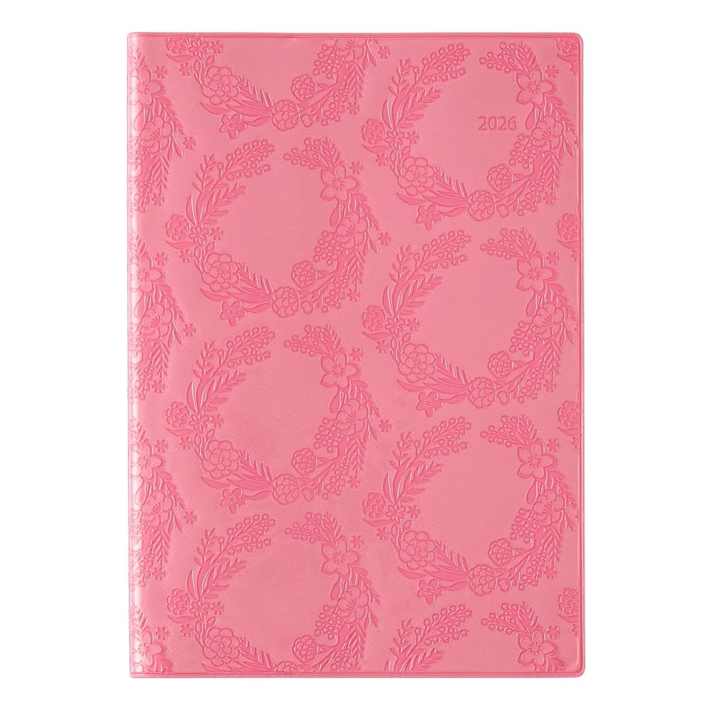 NOLTY Pagem Family Planner 2026 B6 Rose Pink