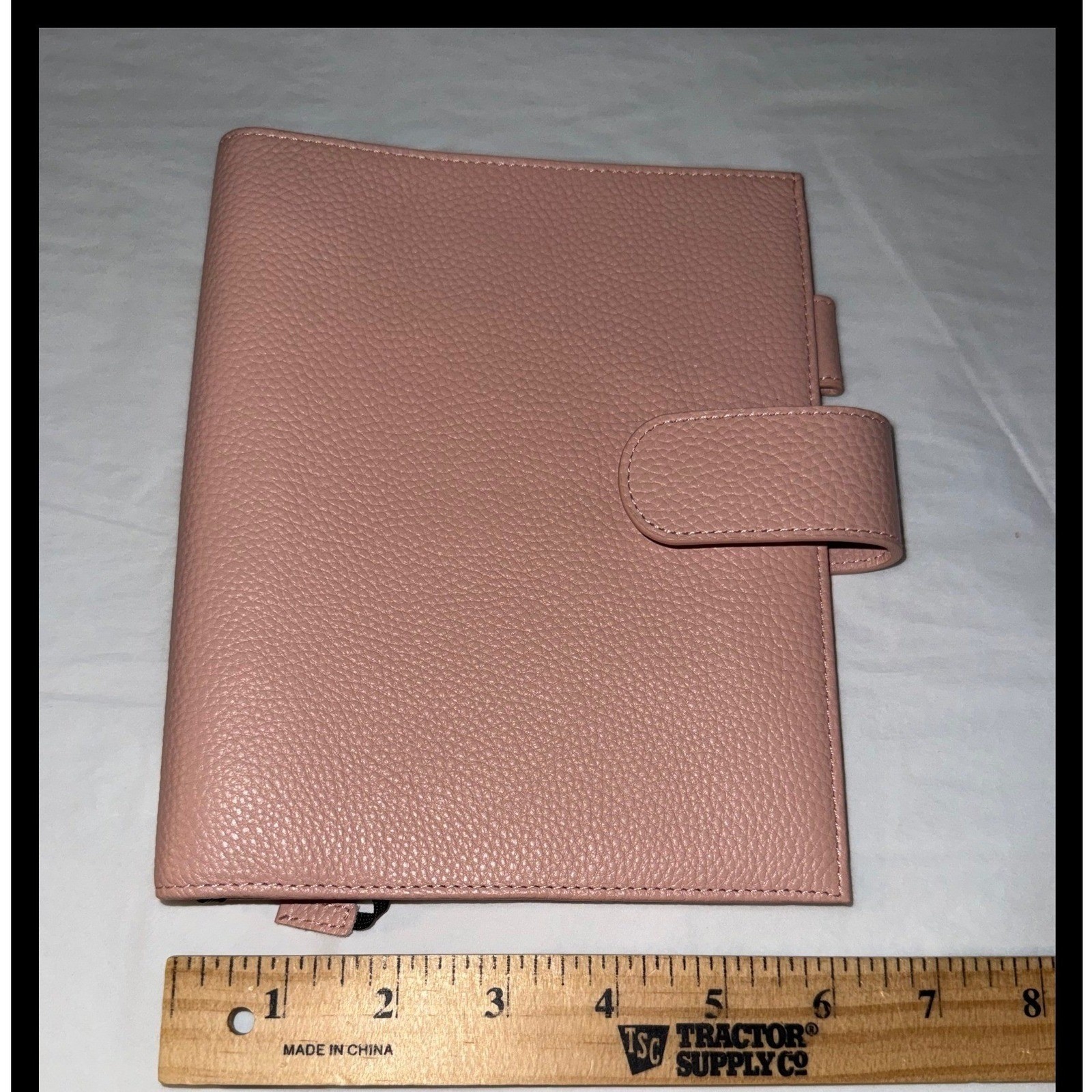 Moterm Planner Cover B6 Pink Pebbled Leather Organizer