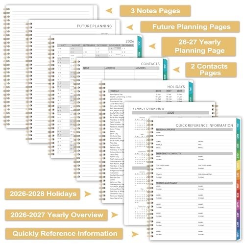 Appointment Book/Planner 2026-2027 – Appointment Book 2026-2027, July 2026 – Jun