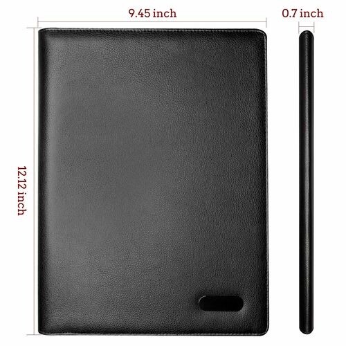 Padfolio/Portfolio Folder – Lemome Executive Black Padfolio /w Notepad.
