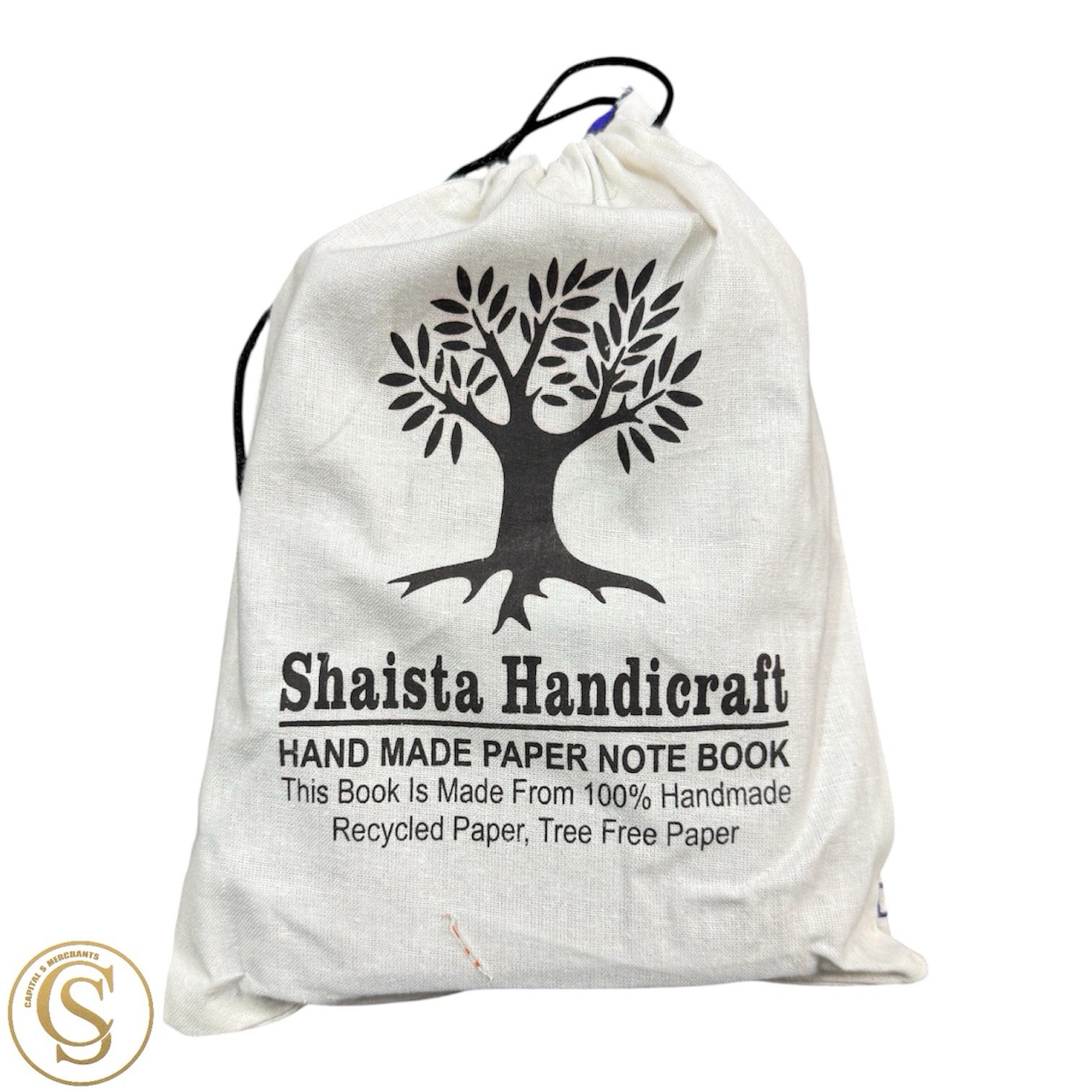 Shaista Hand Made. Key Leather Journal 7×5″ / Recycled Paper Writing Notebook