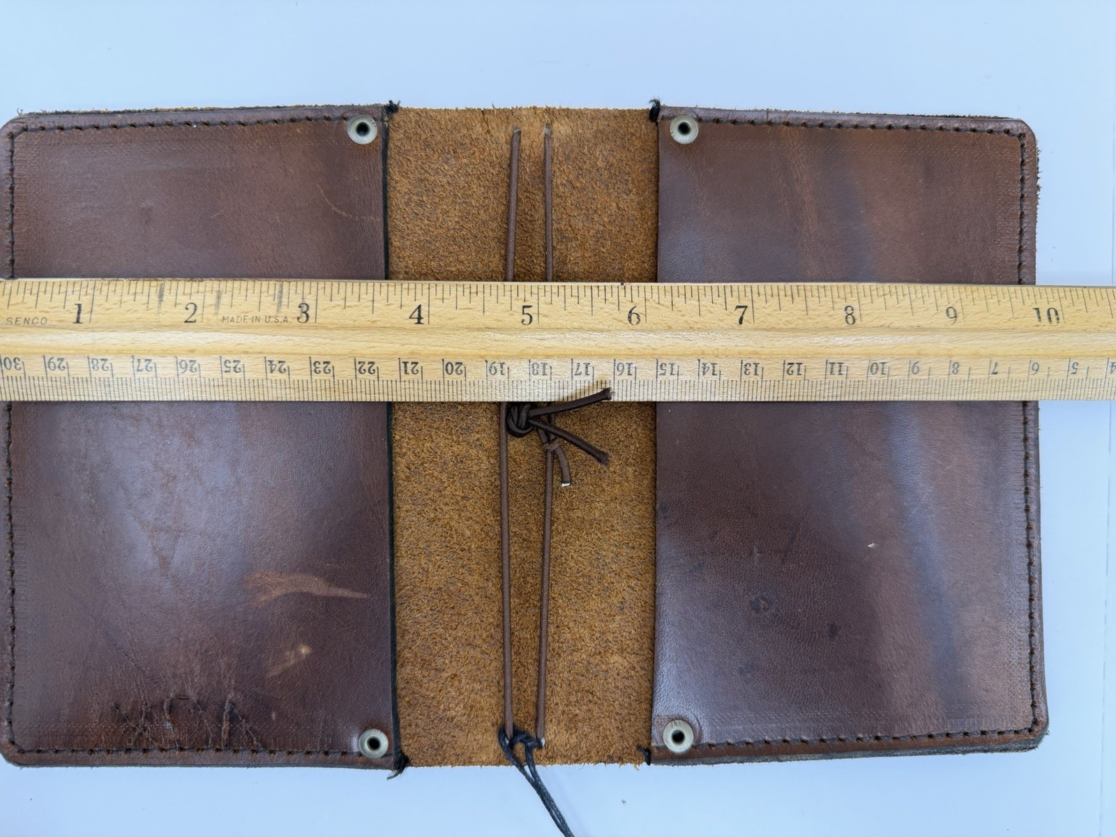 Zenkraft Handmade Leather Traveler’s Notebook Cover For 4×6 Notebooks Brown TN