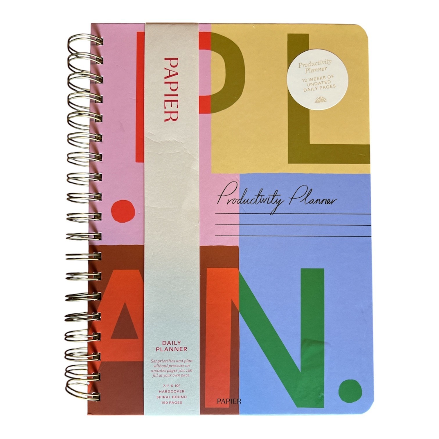 PAPIER Productivity Daily Planner