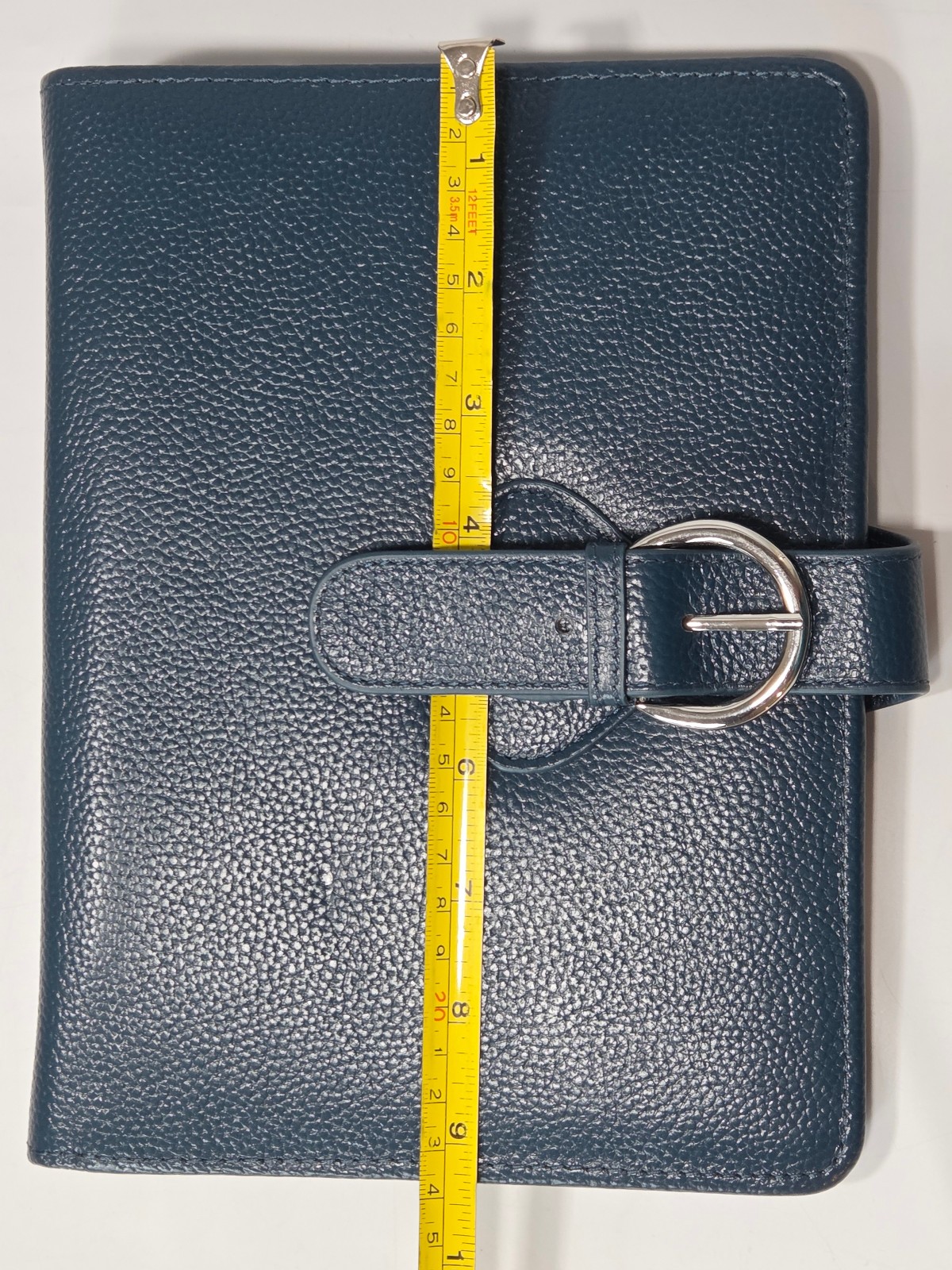 Franklin Covey Classic 9.2” x 7” CO AVA 7-Ring Binder In Teal, New With Tags