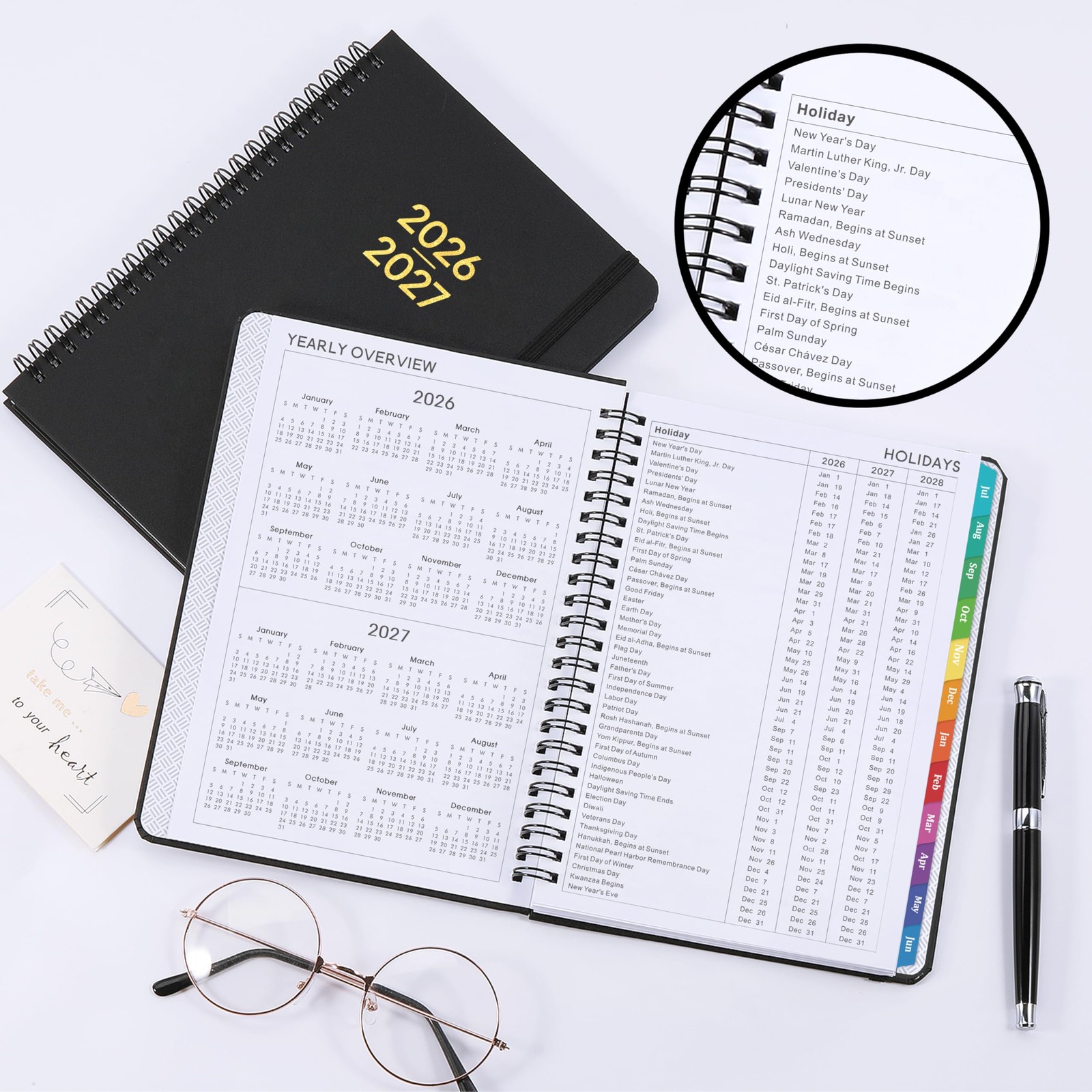 Planner 2026-2027 – Planner 2026-2027 Weekly and Monthly from Jul. 2026 – Jun.