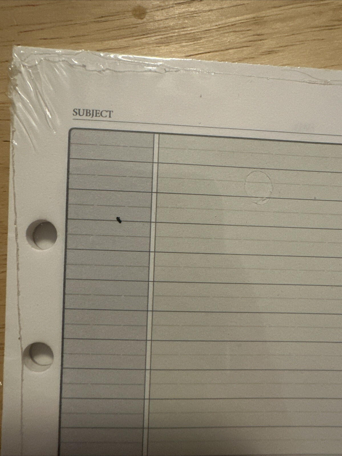 Day Runner Lined Pad 5½” × 8½” 30 Sheets 7 Ring 483-341 Vtg 1994 NIP Pro System