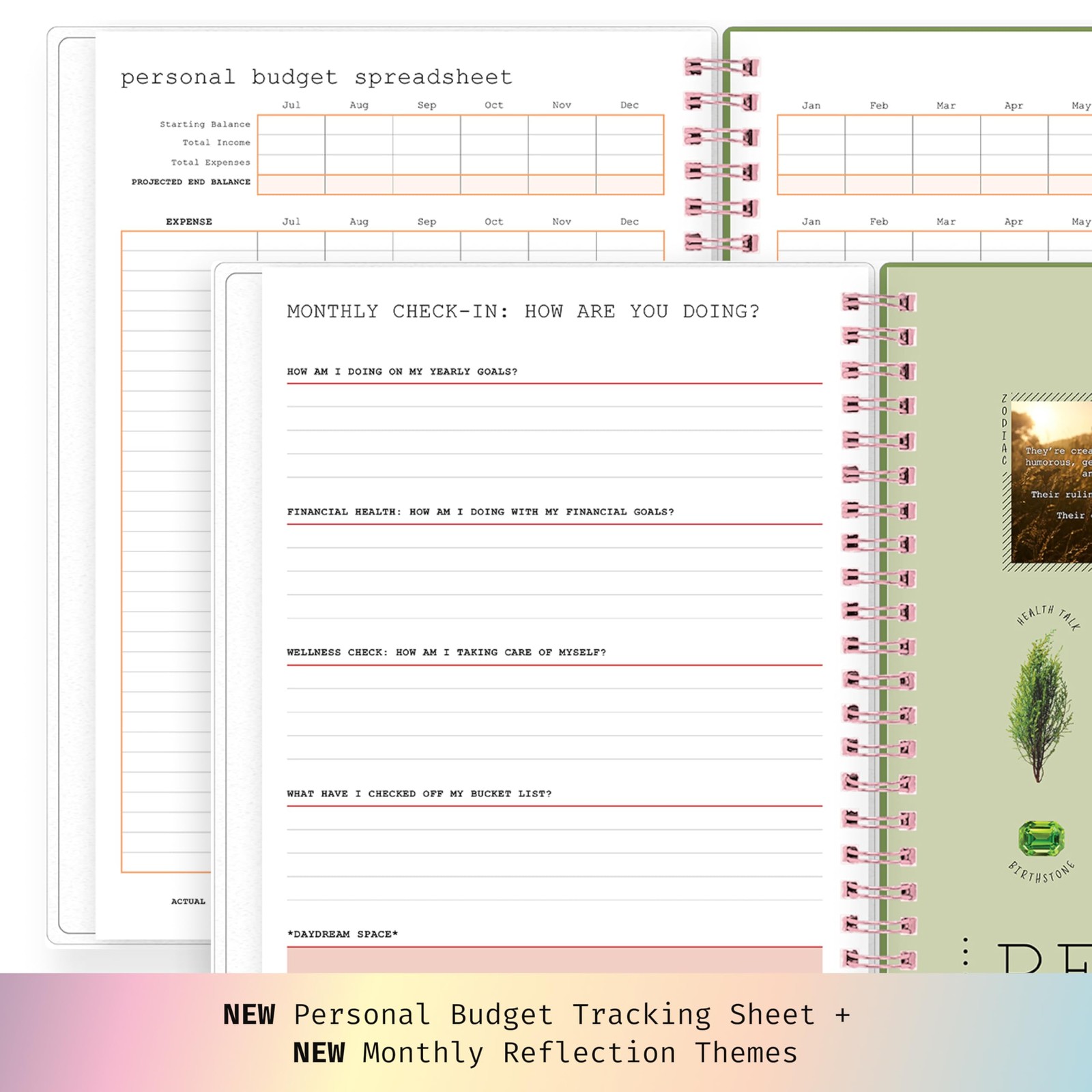 Blue Sky WAAV 2025-2026 Weekly and Monthly Academic Year Planner Calendar, Ju…