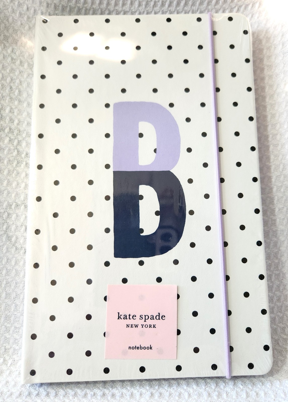 Kate Spade Sparks of Joy “B” Notebook NWT Sealed