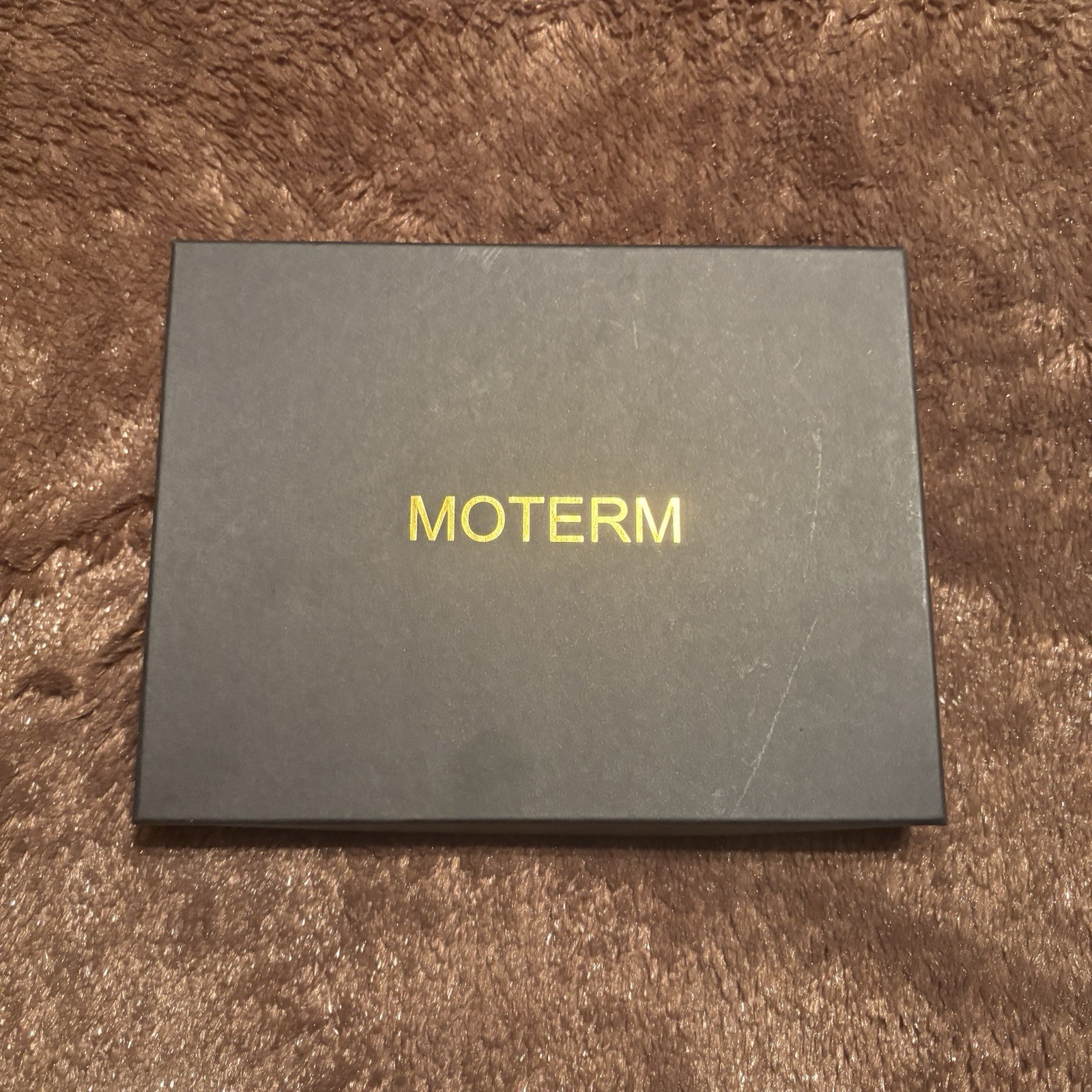 LOWERED PRICE – Moterm A7 Luxe Pocket Planner Taupe 30MM Rings Wallet