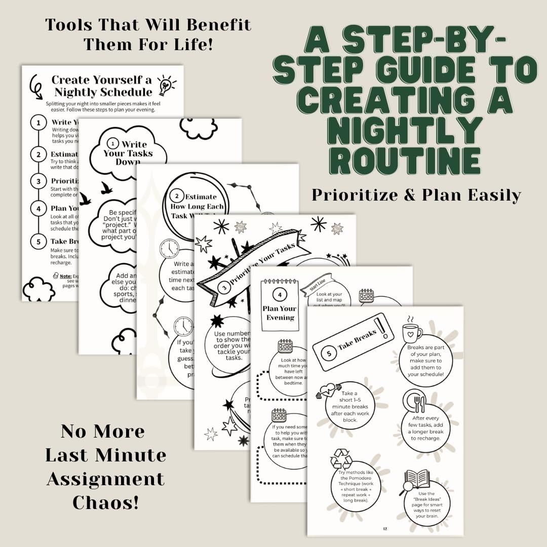All-in-One Academic Planner 2025–2026: The Ultimate A5, Forrest Green